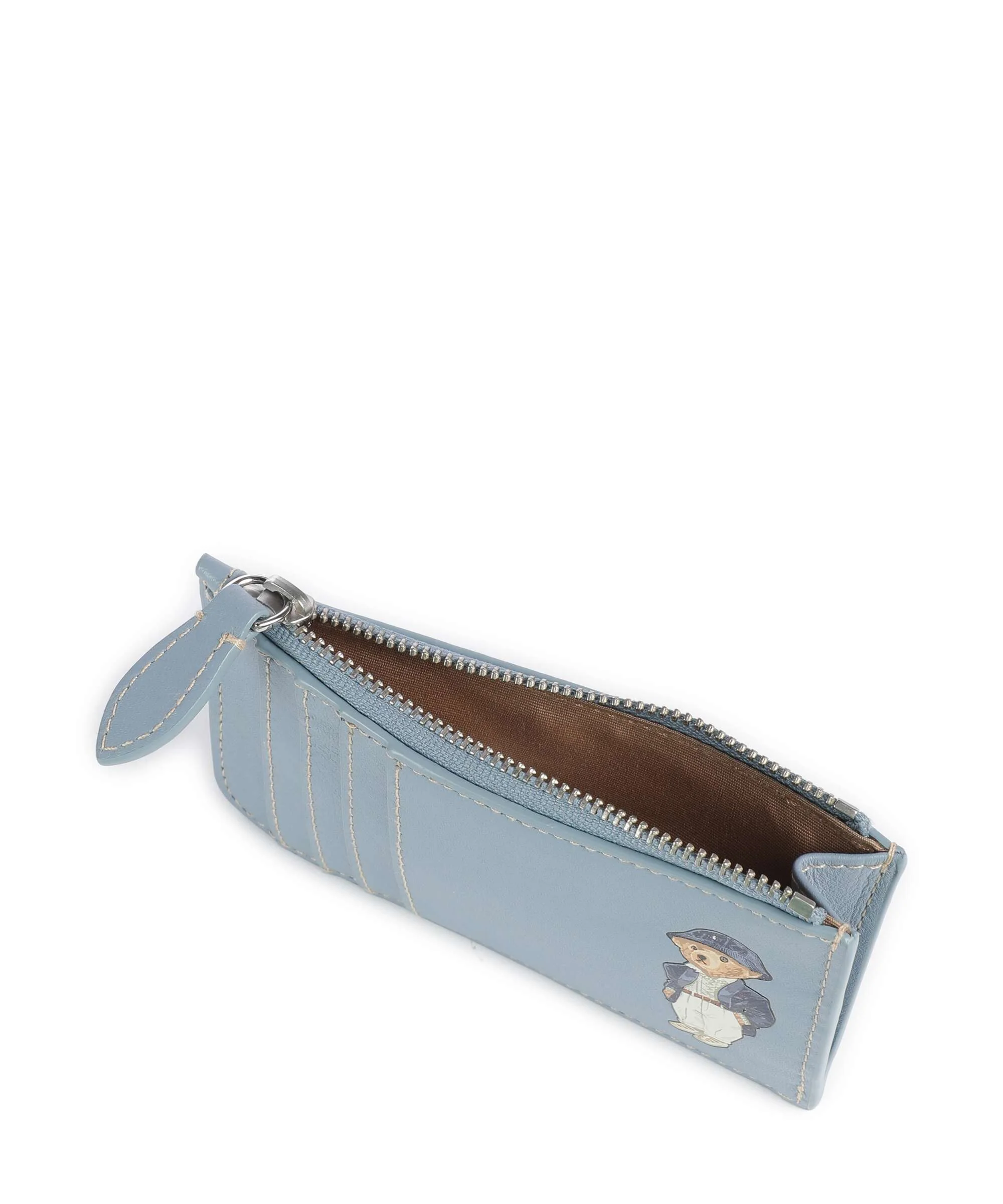 Polo Ralph Lauren Bear Etui na karty kredytowe faded denim - Image 4