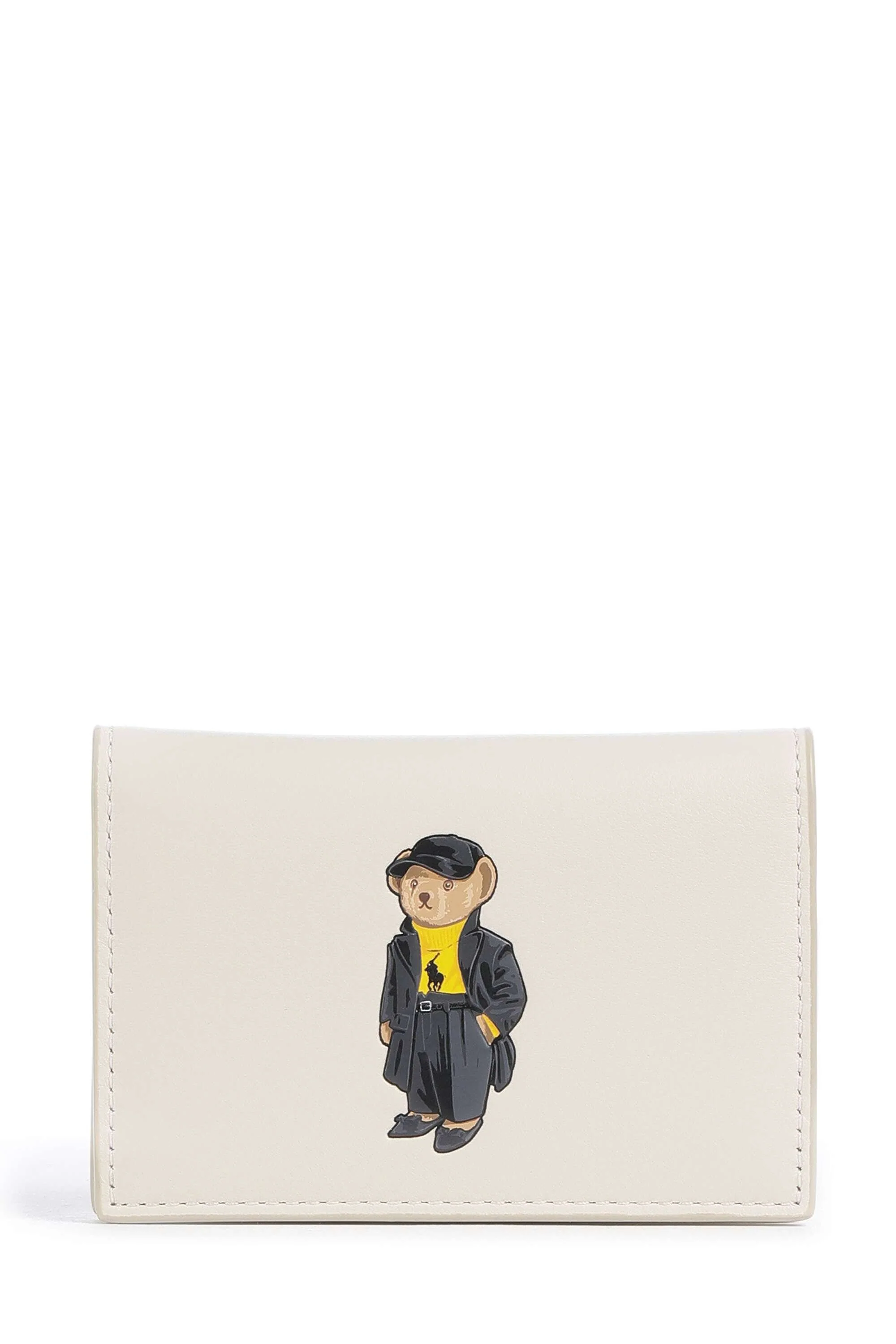 Polo Ralph Lauren Bear Holiday Etui na karty kredytowe ivory
