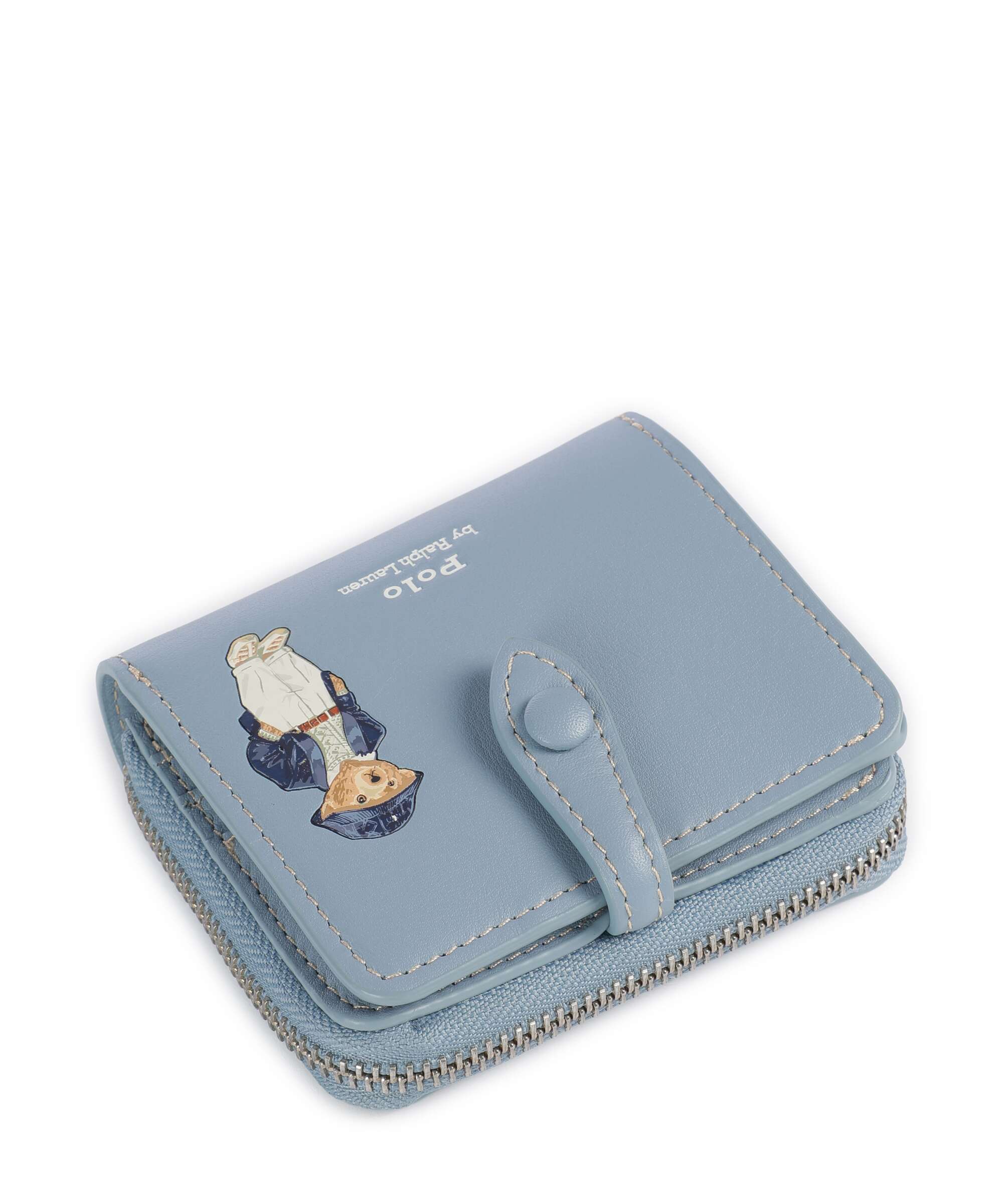 Polo Ralph Lauren Bear Portfel faded denim - Image 4