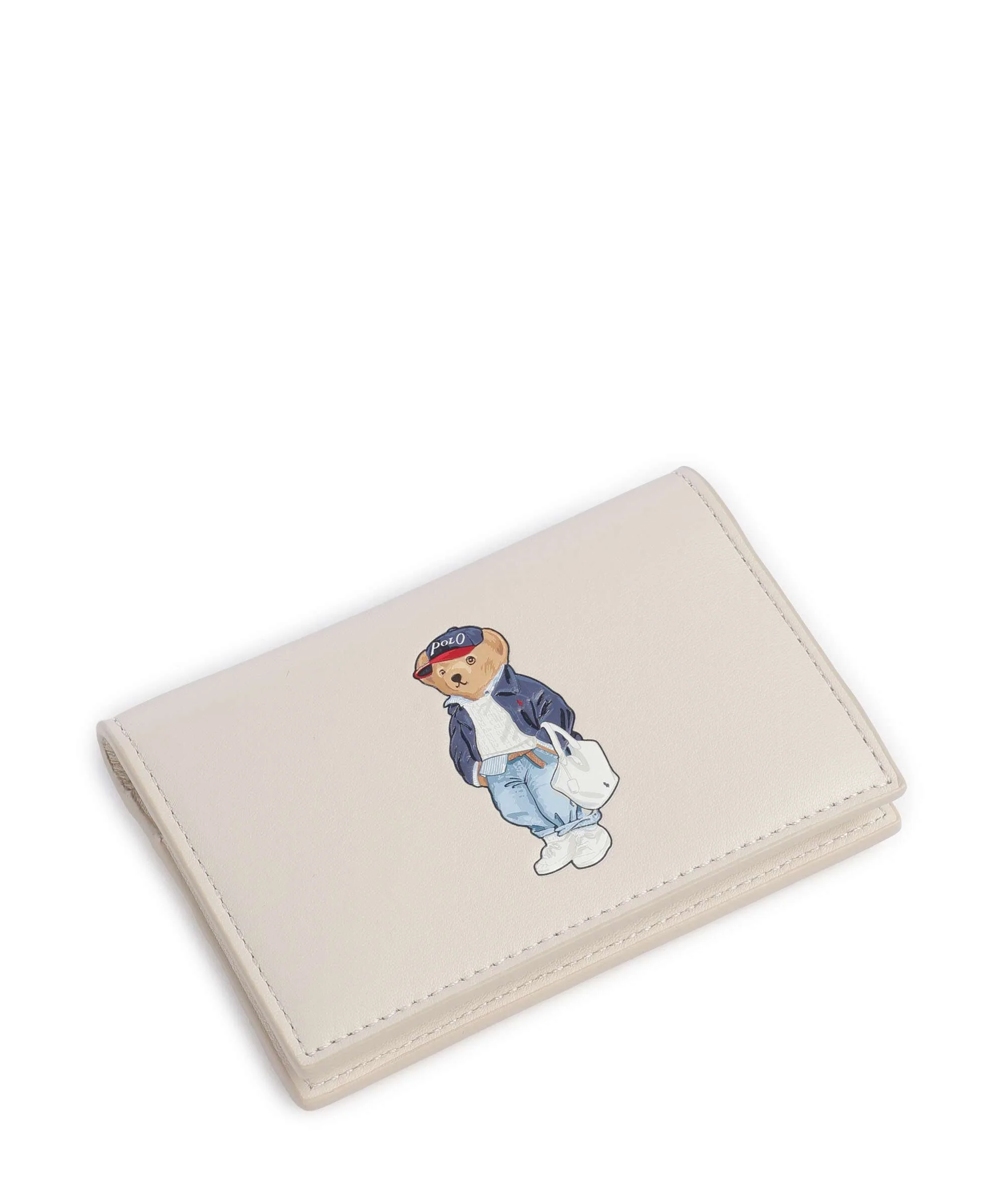 Polo Ralph Lauren Bear Spring Etui na karty kredytowe cream - Image 4