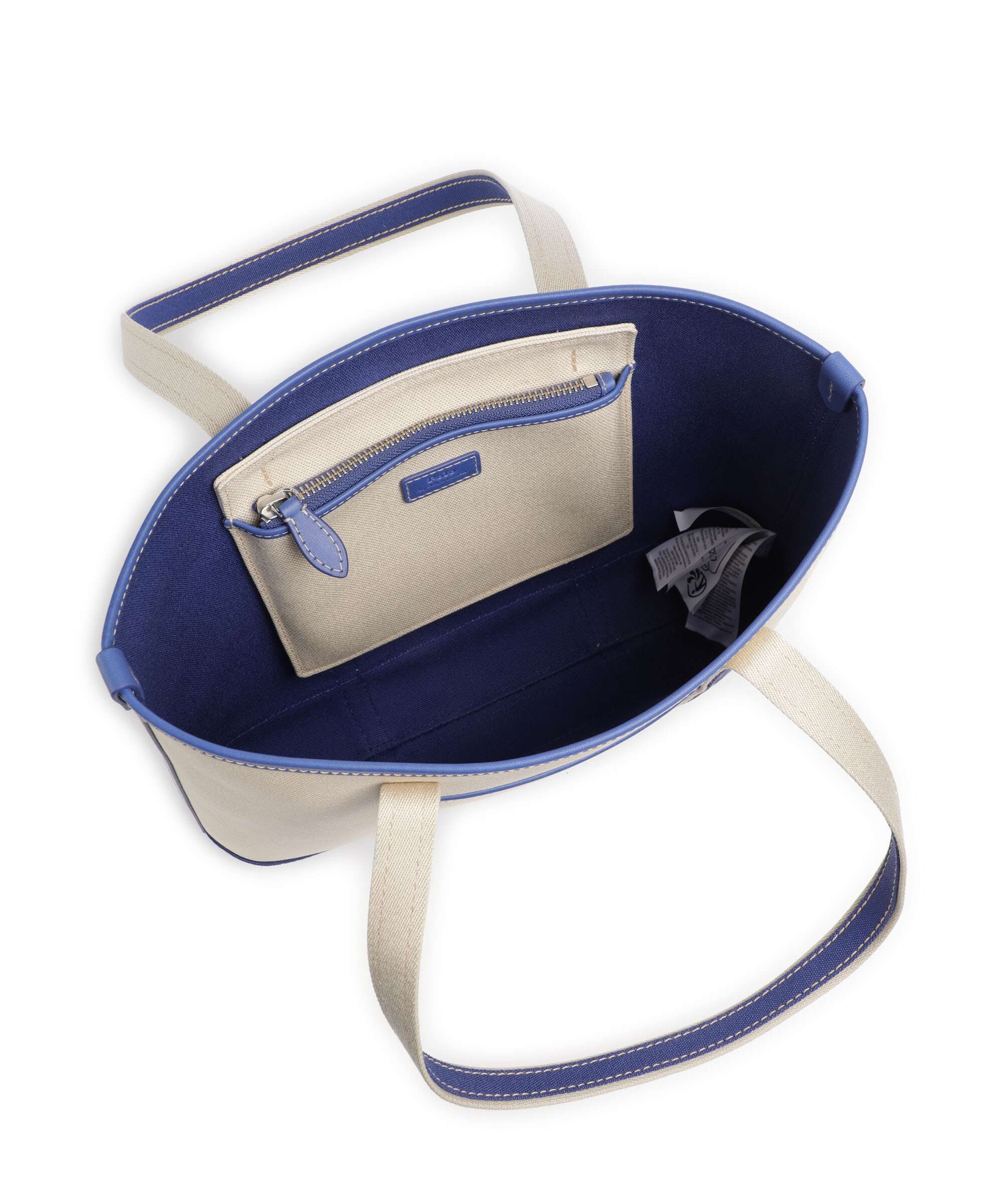 Polo Ralph Lauren Bear Spring Torba na zakupy ecru/ indigo sky - Image 6