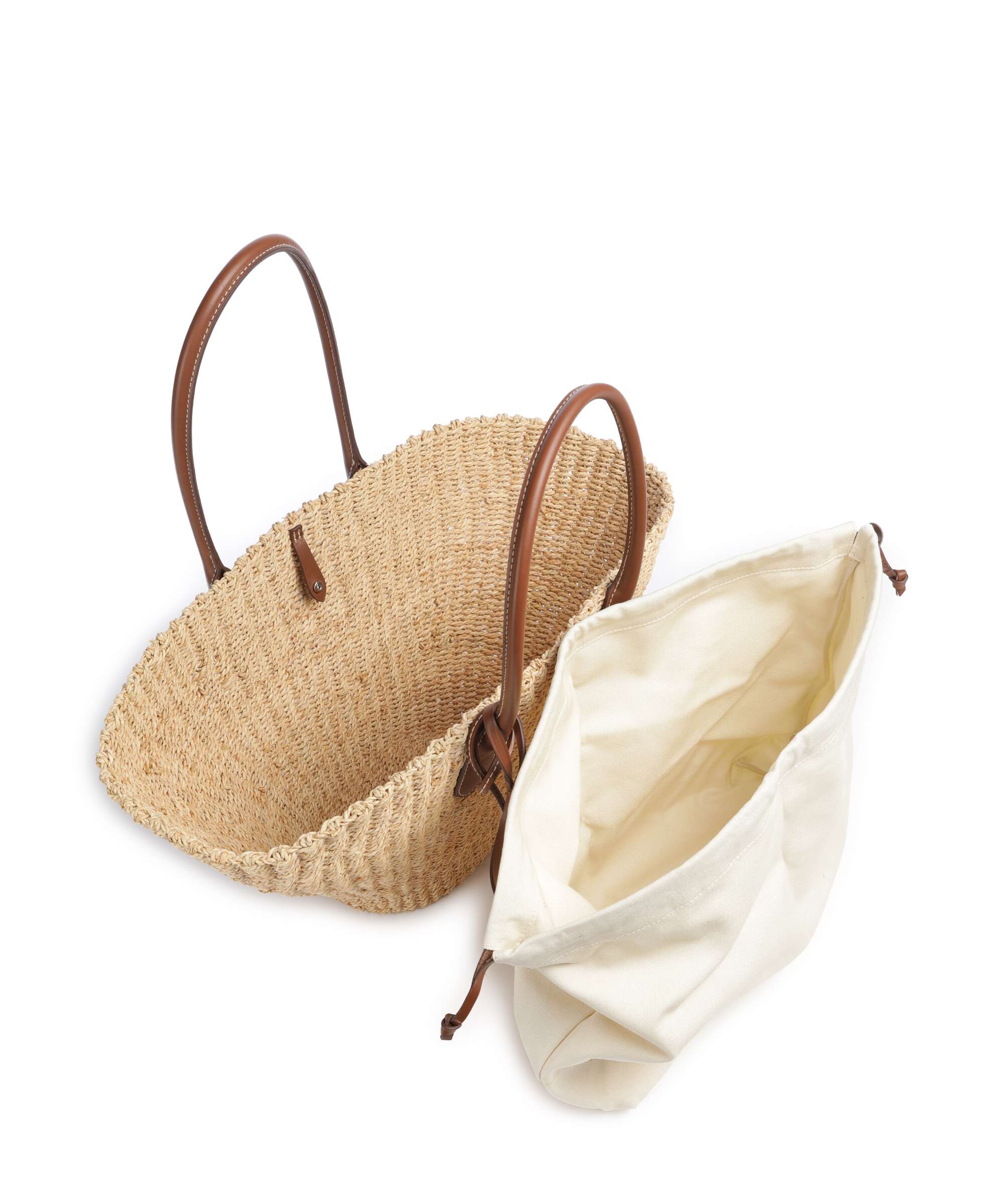 Polo Ralph Lauren Bellport Medium Torba na zakupy natural/cuoio - Image 6