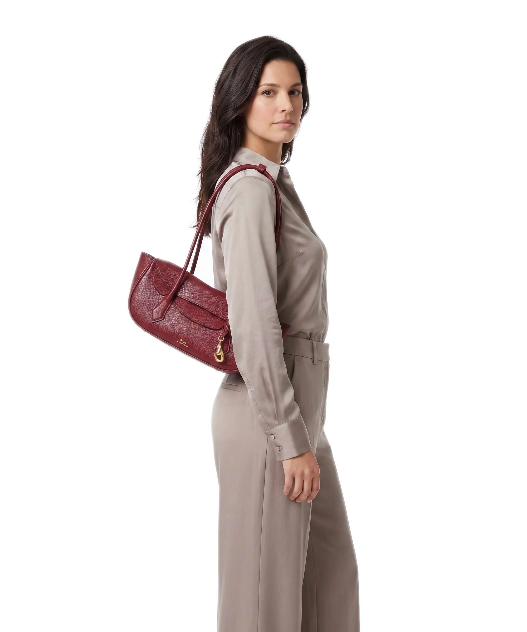 Polo Ralph Lauren Blaze Small Torba na ramię currant - Image 3