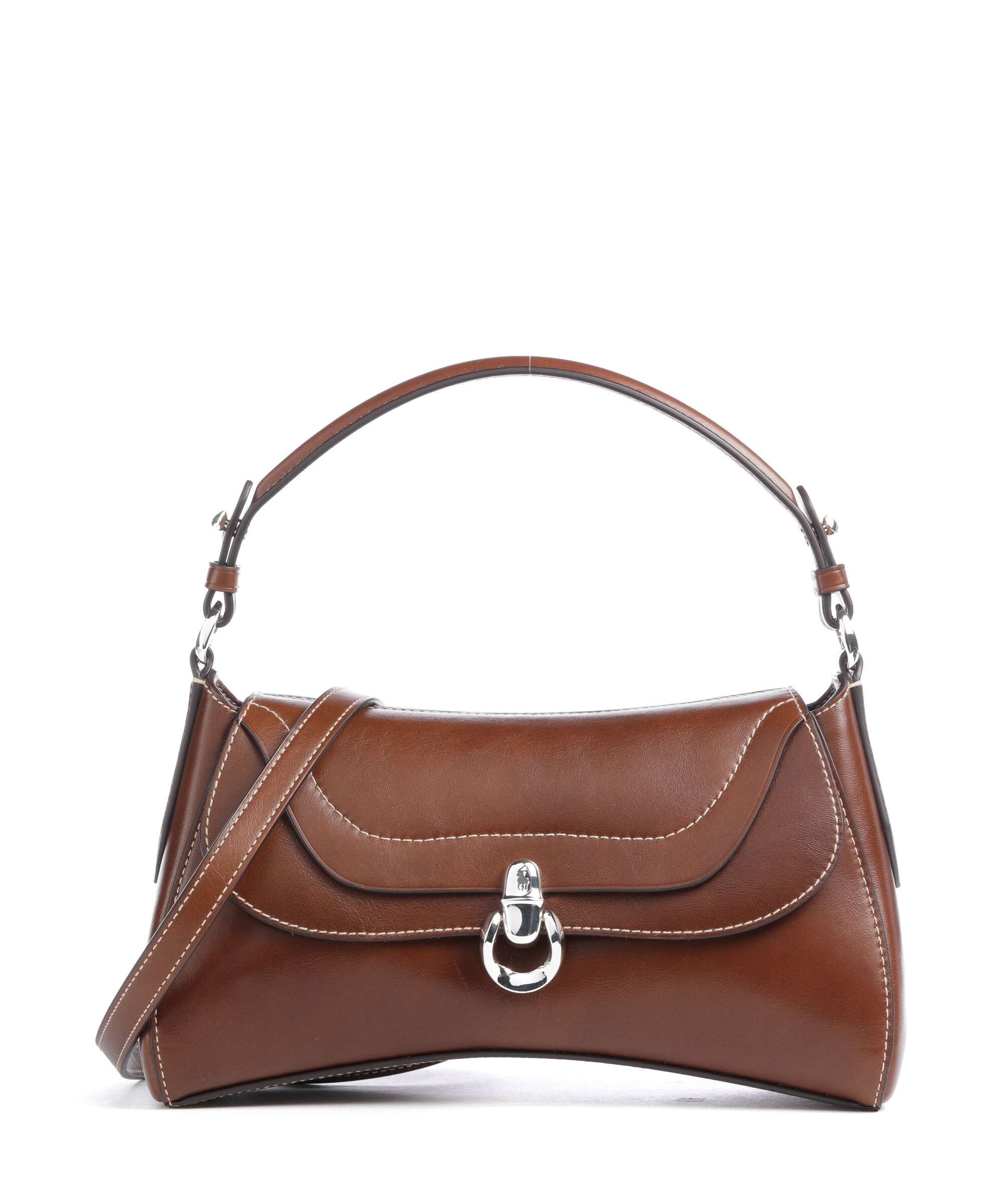 Polo Ralph Lauren Blaze Small Torba na ramię chestnut