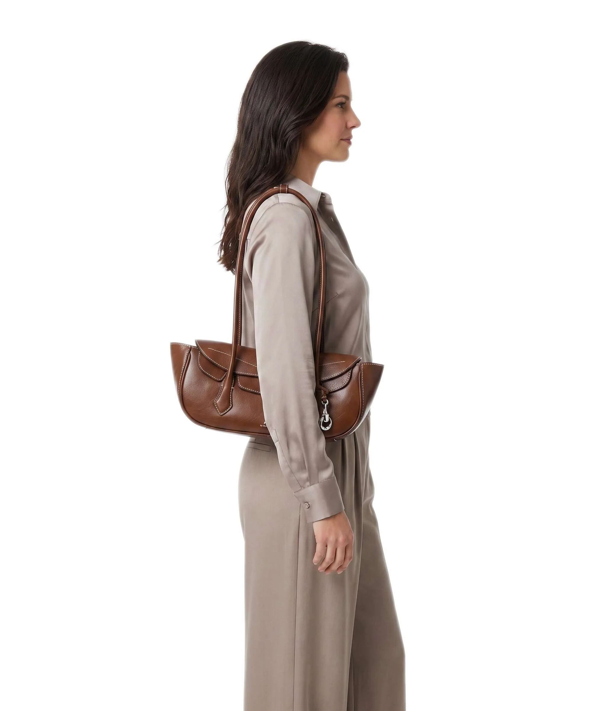 Polo Ralph Lauren Blaze Small Torba na ramię chestnut - Image 3