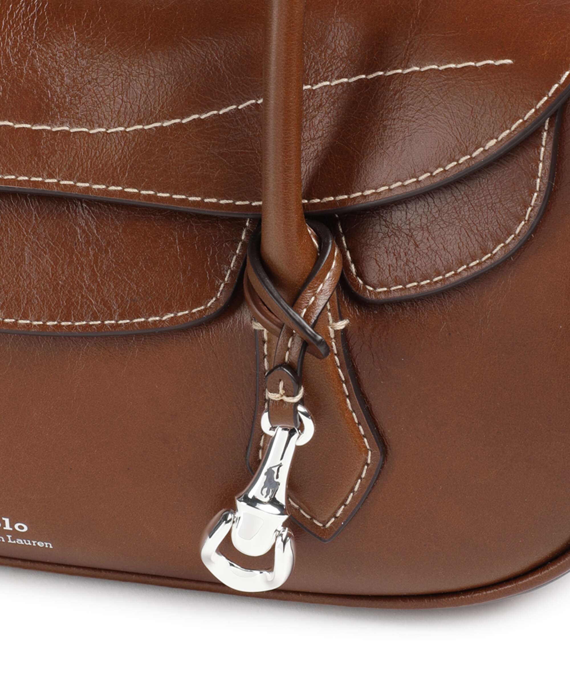 Polo Ralph Lauren Blaze Small Torba na ramię chestnut - Image 4
