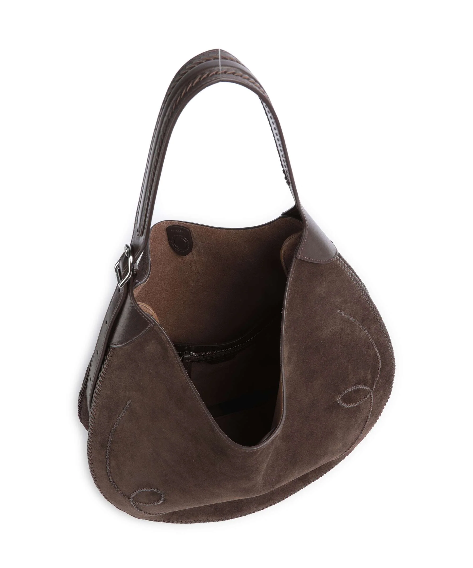 Polo Ralph Lauren ID Collection Medium Torebka worek chocolate/tobacco - Image 5
