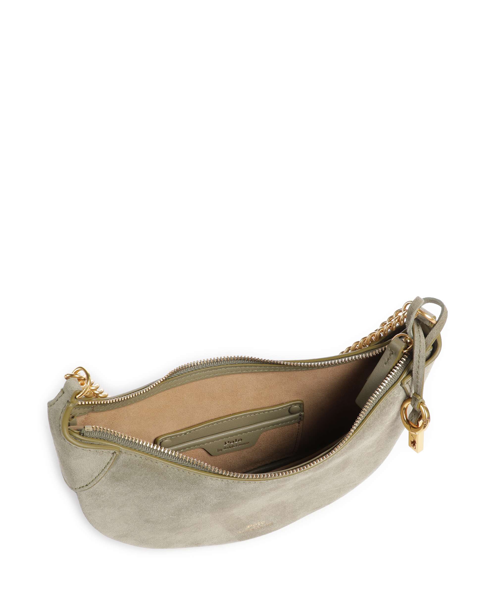 Polo Ralph Lauren ID Collection Mini Chain Torba na ramię light olive - Image 6
