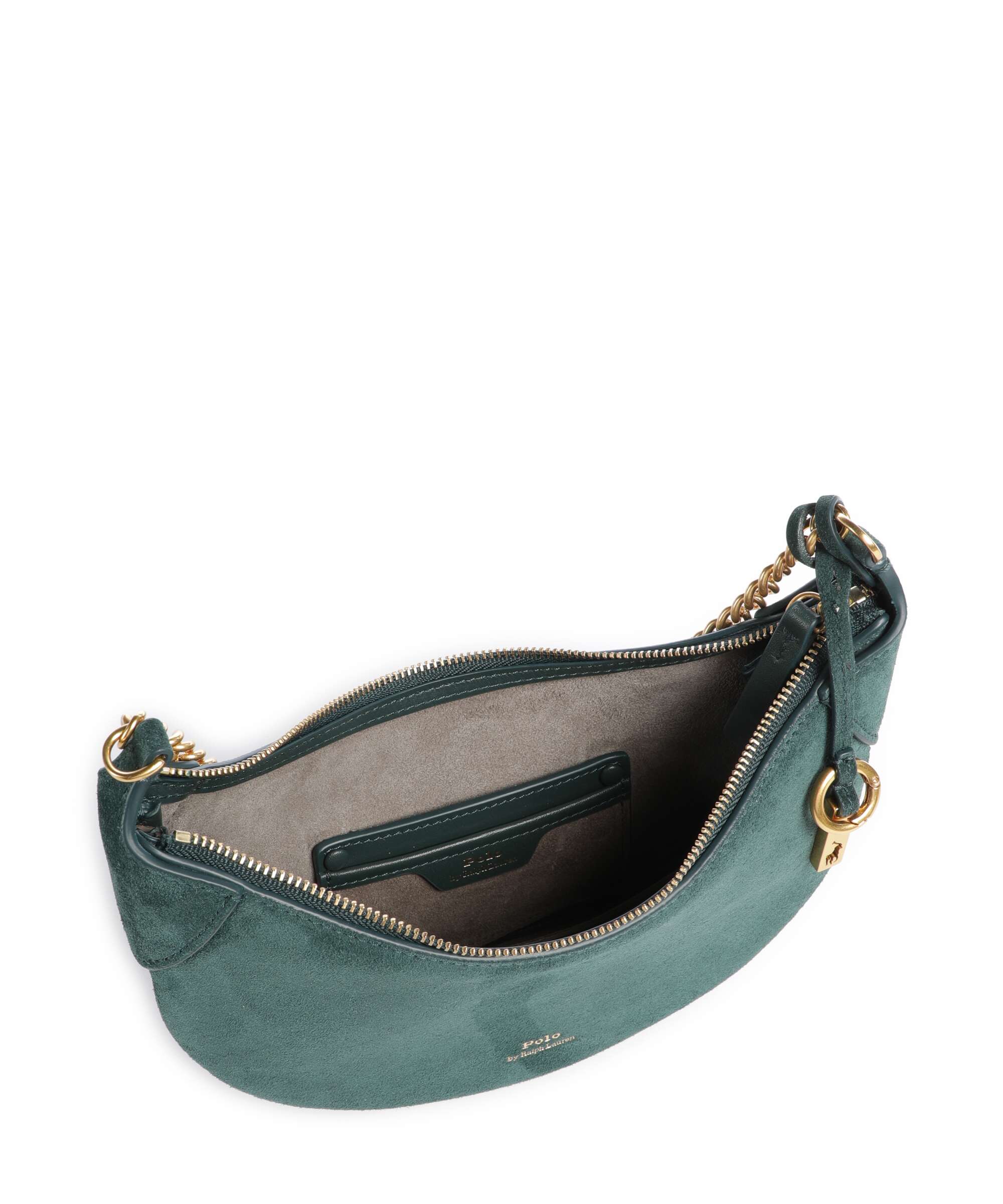 Polo Ralph Lauren ID Collection Mini Chain Torba na ramię petrol blue - Image 5