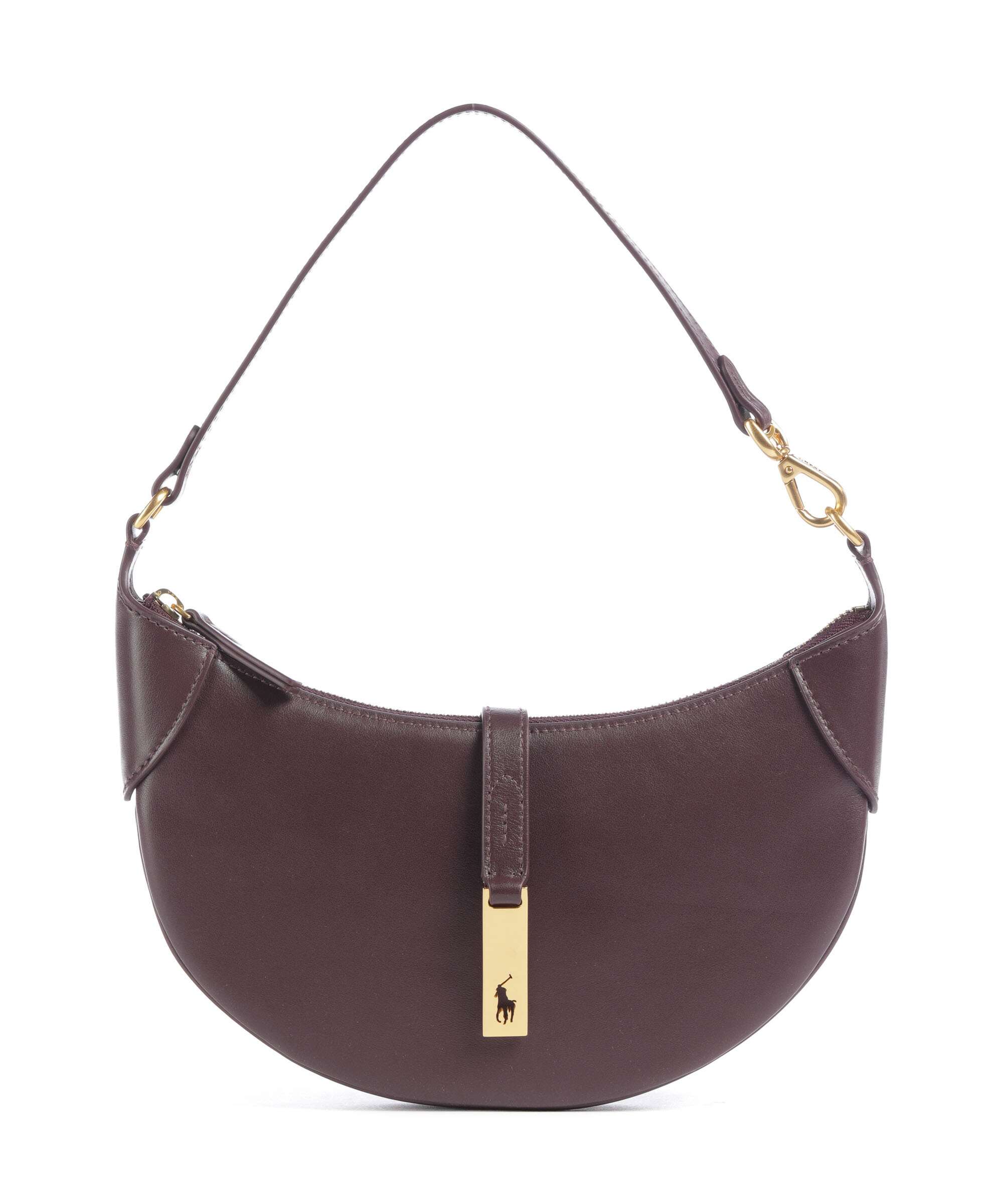 Polo Ralph Lauren ID Collection Small Torba na ramię midnight merlot