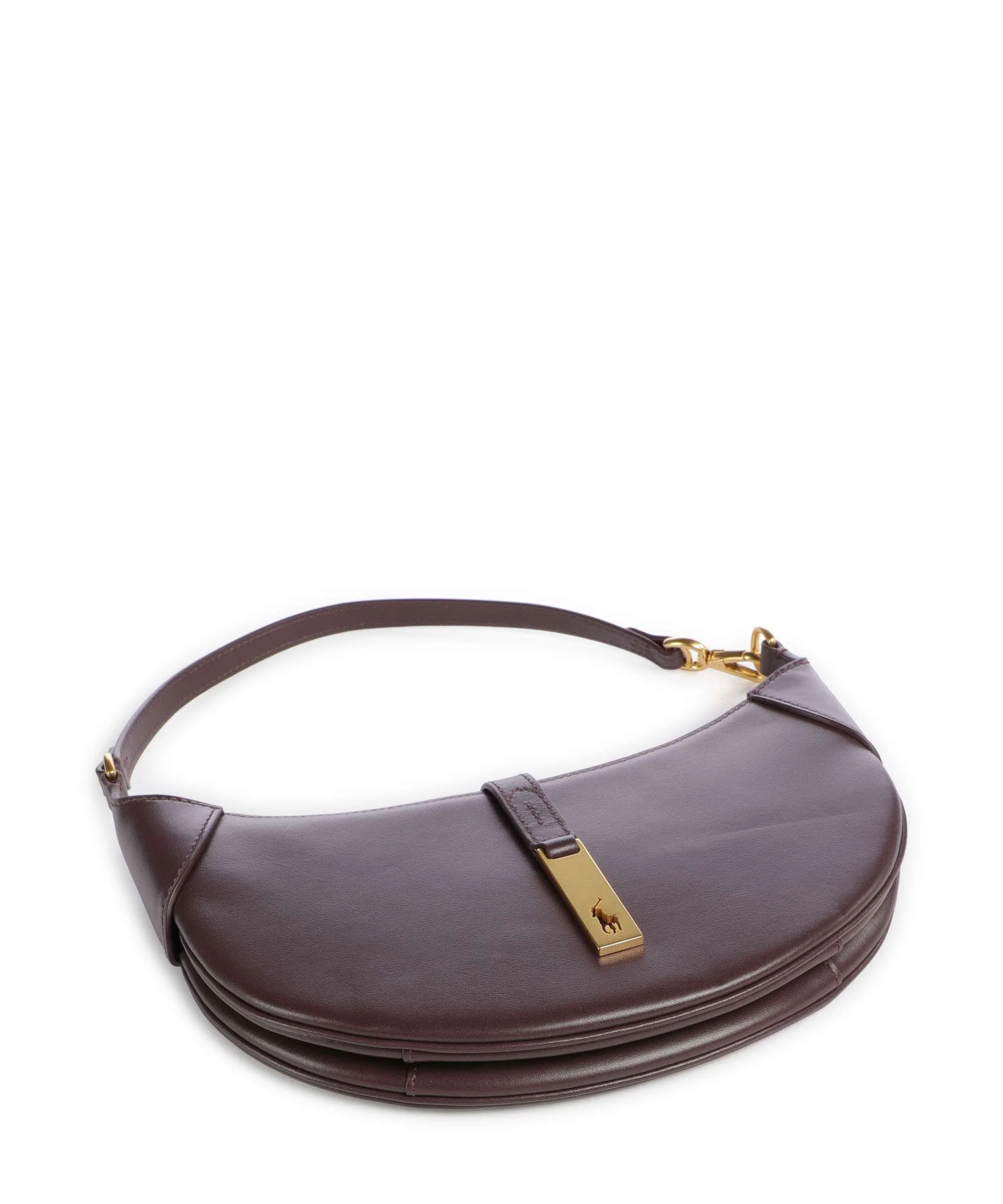 Polo Ralph Lauren ID Collection Small Torba na ramię midnight merlot - Image 4