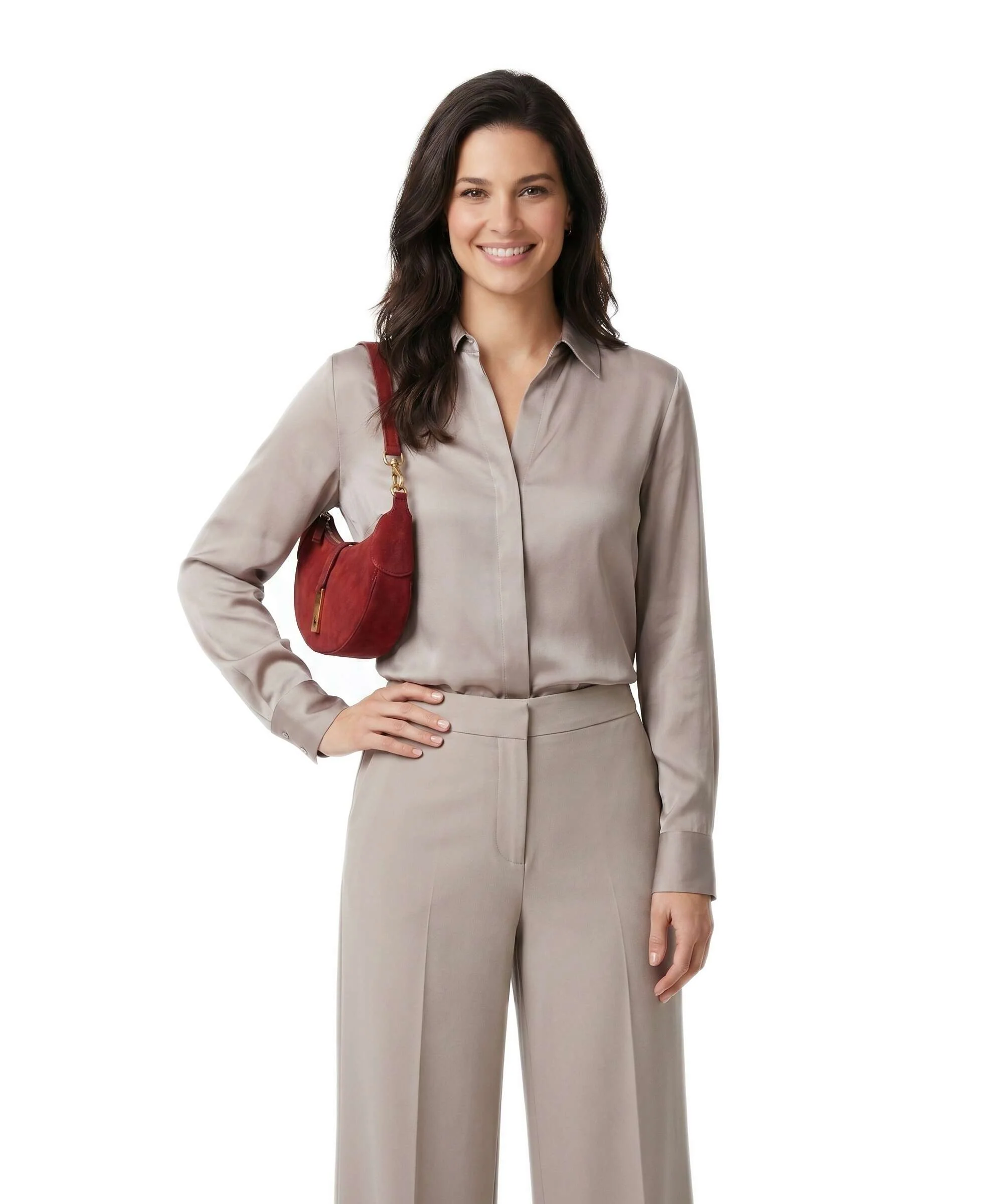 Polo Ralph Lauren ID Collection Small Torba na ramię pomegranate - Image 3