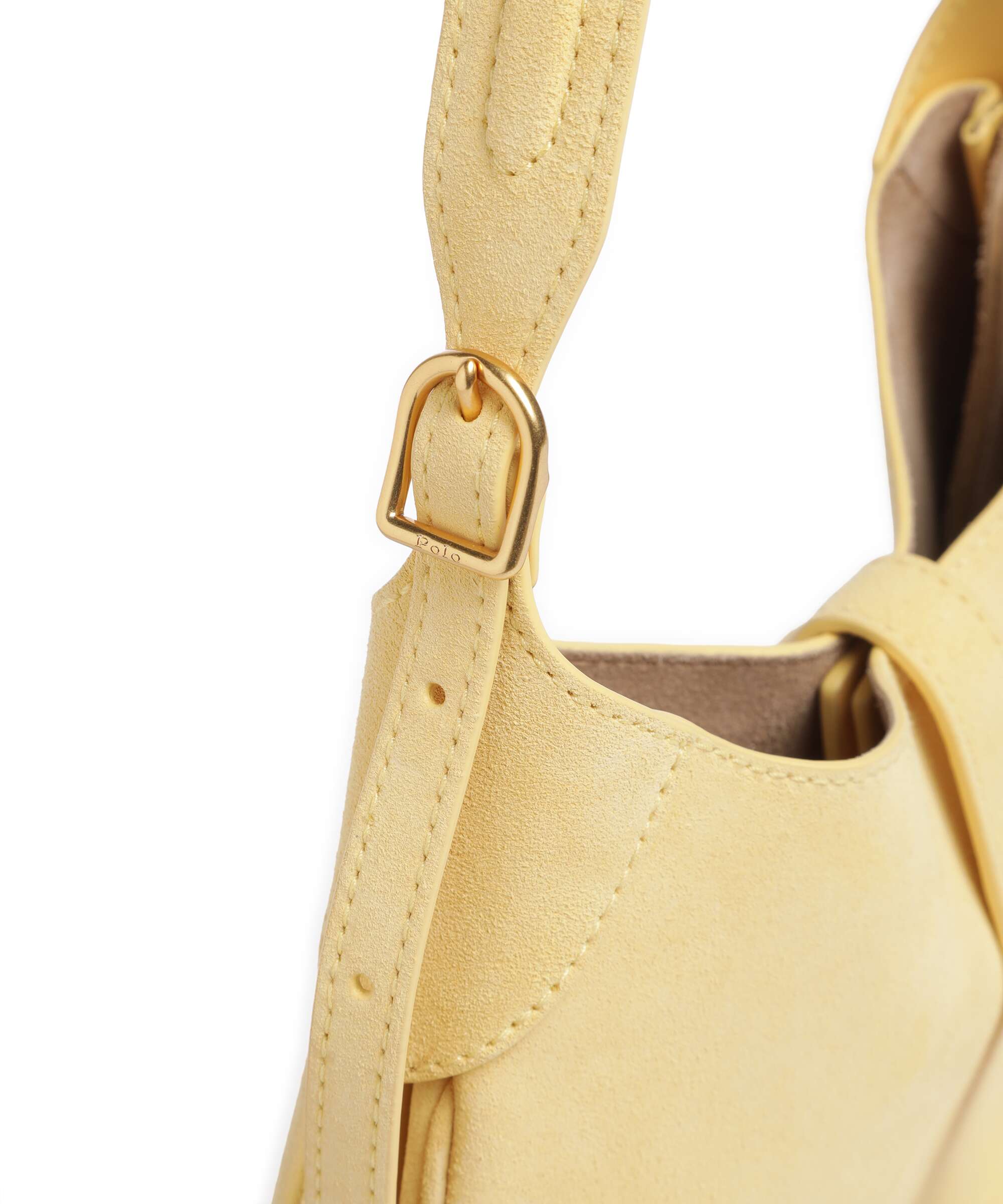 Polo Ralph Lauren ID Collection Small Torba na ramię lemon meringue - Image 4