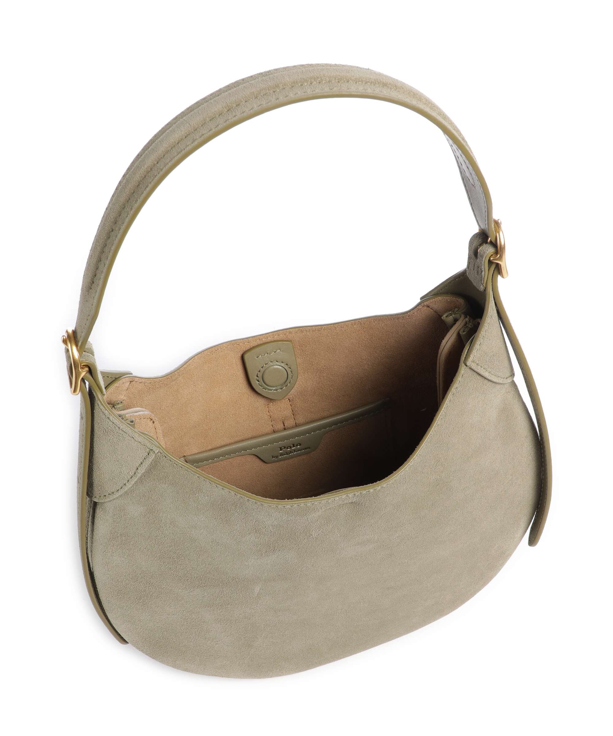 Polo Ralph Lauren ID Collection Small Torba na ramię light olive - Image 5