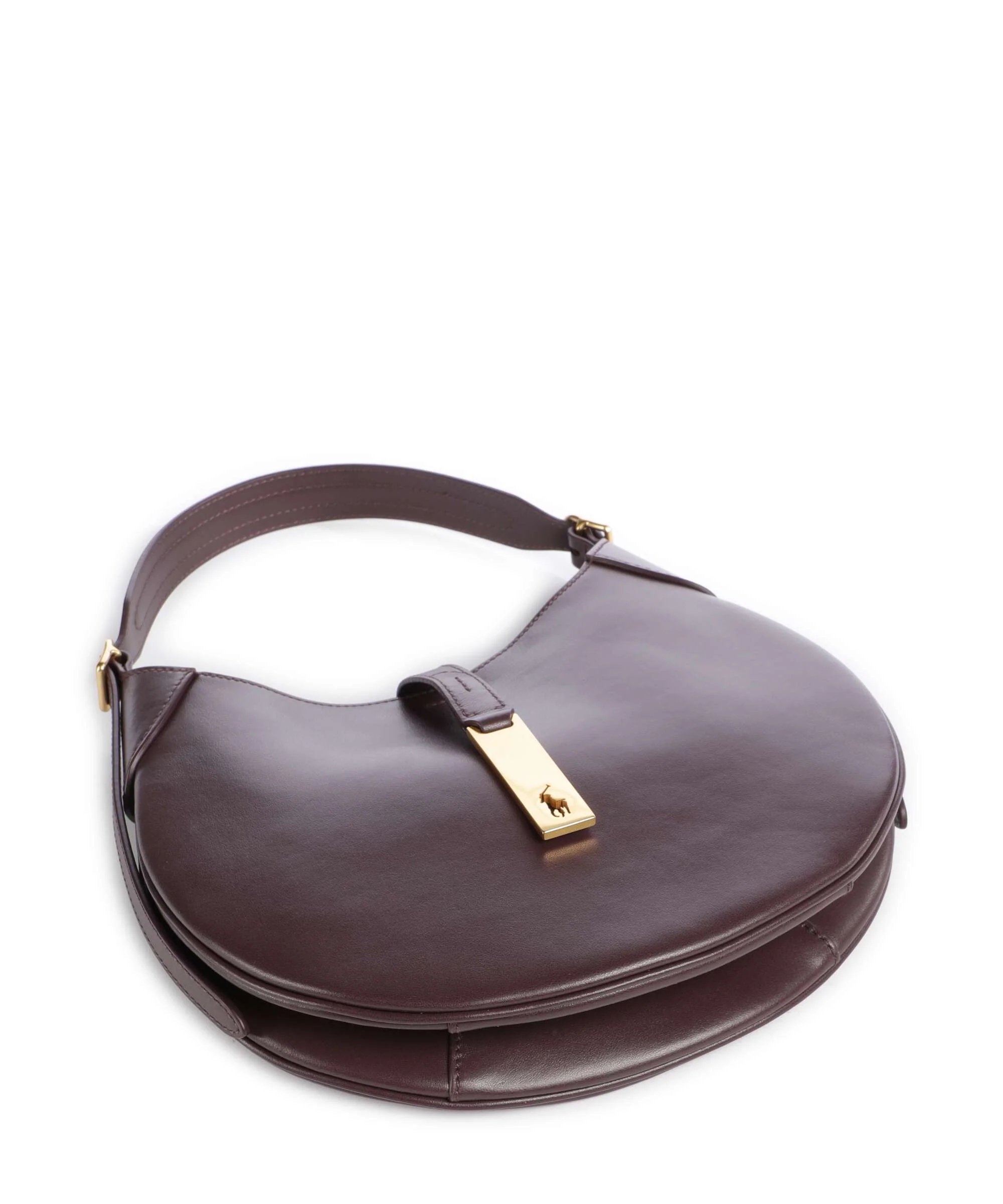 Polo Ralph Lauren ID Collection Small Torba na ramię midnight merlot - Image 4