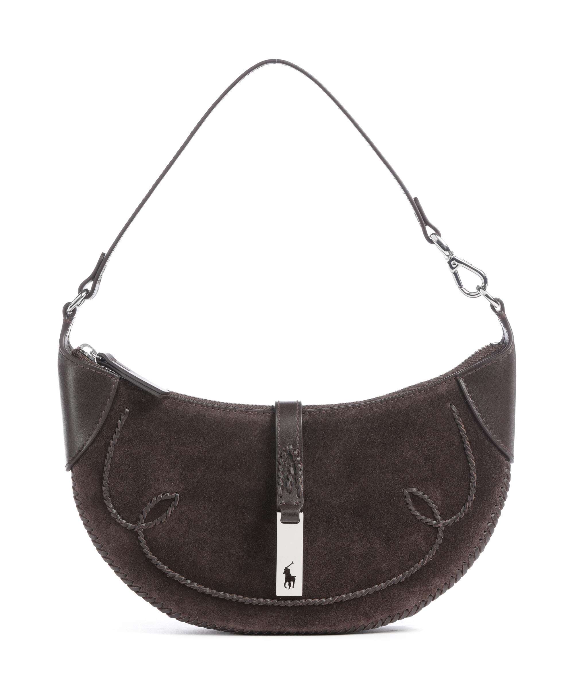 Polo Ralph Lauren ID Collection Small Torba na ramię chocolate/tobacco
