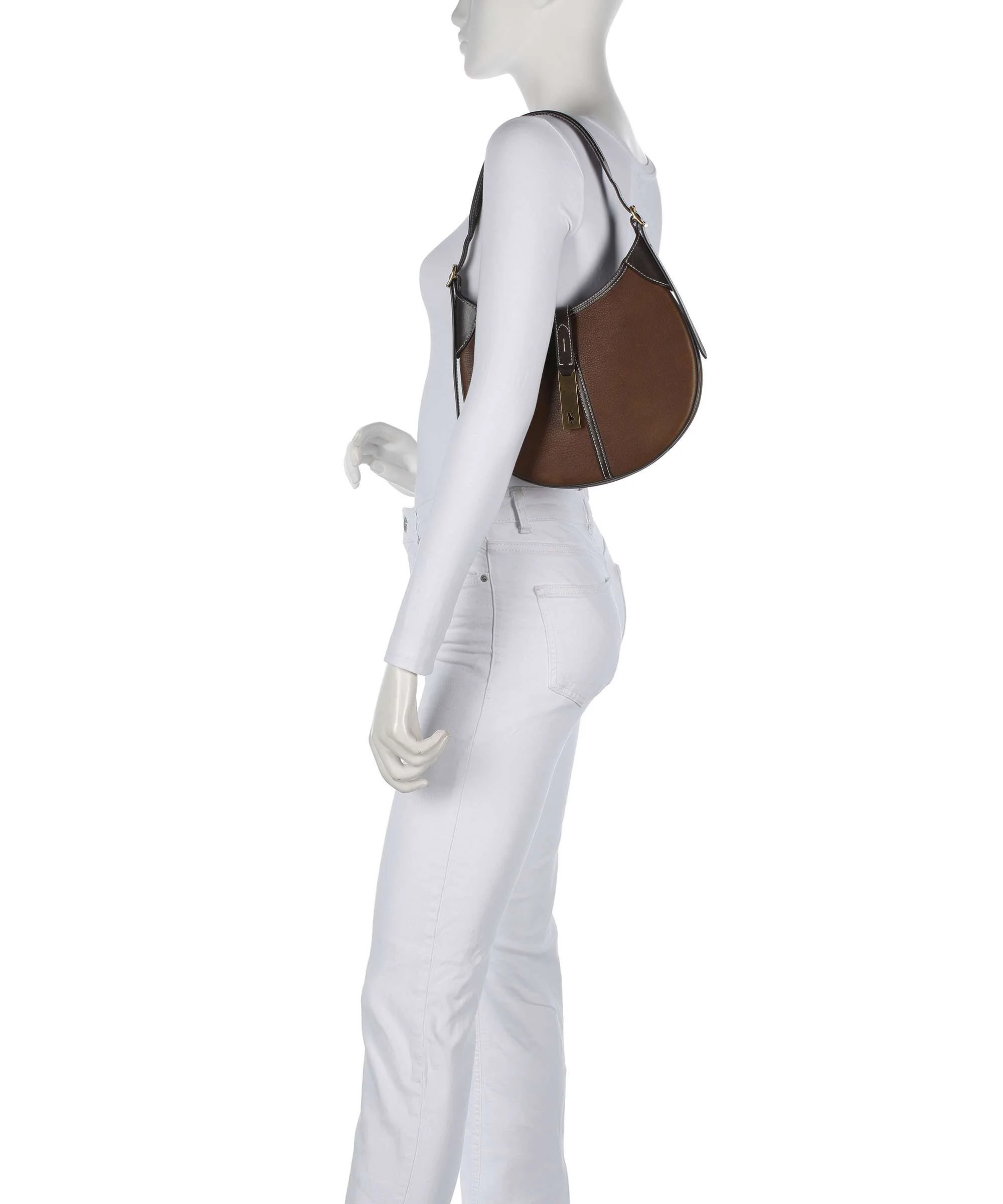 Polo Ralph Lauren ID Collection Small Torba na ramię luggage/tobacco - Image 3