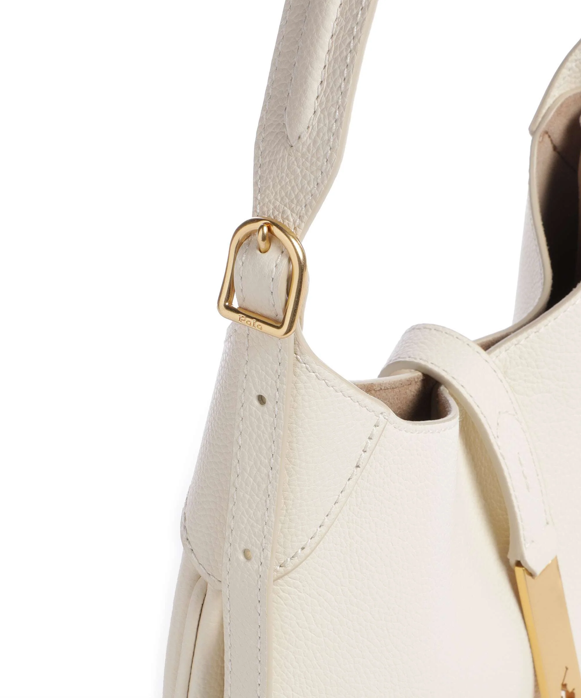 Polo Ralph Lauren ID Collection Small Torebka worek ivory - Image 4