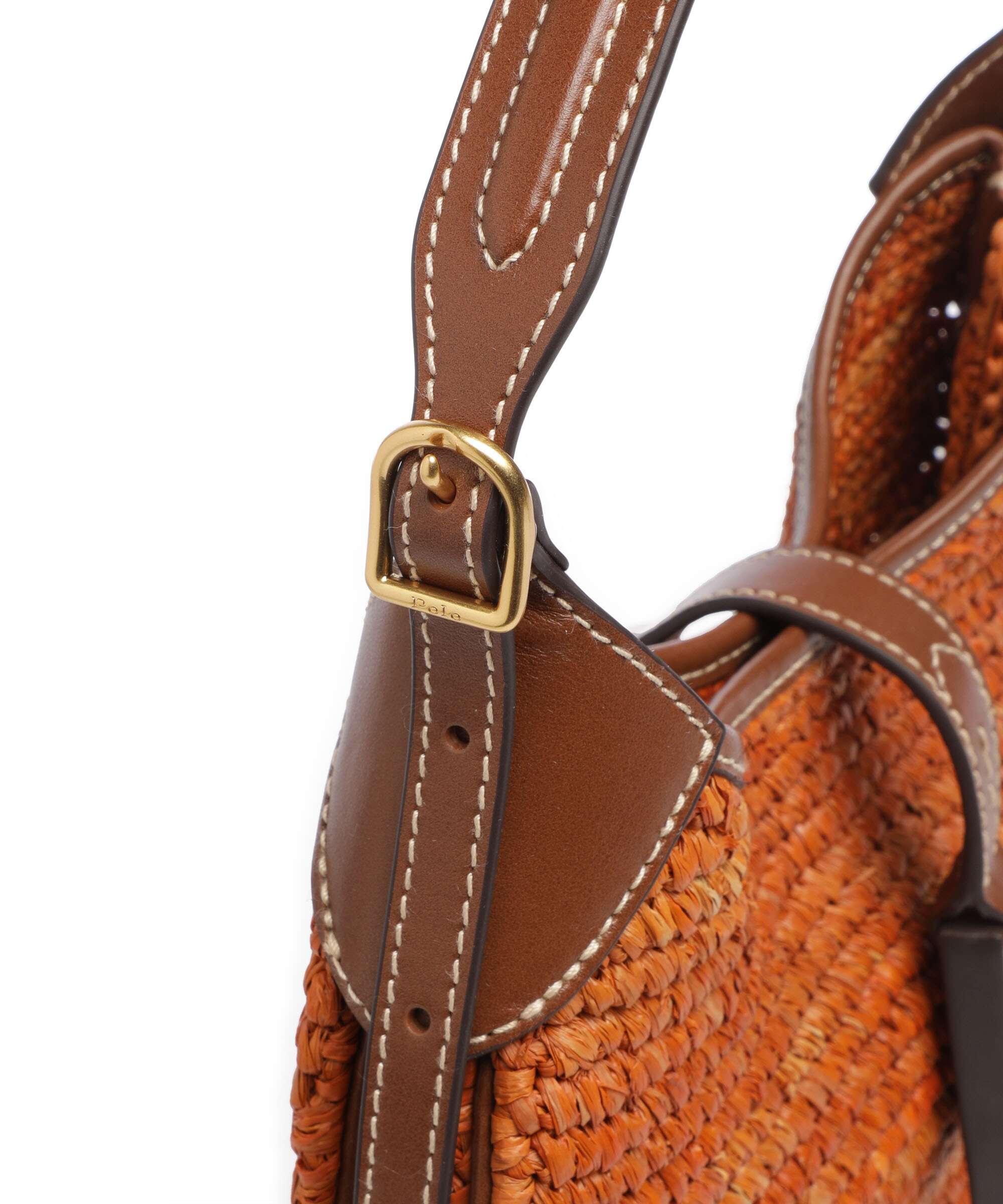Polo Ralph Lauren ID Collection Small Torebka worek sequoia/cuoio - Image 5