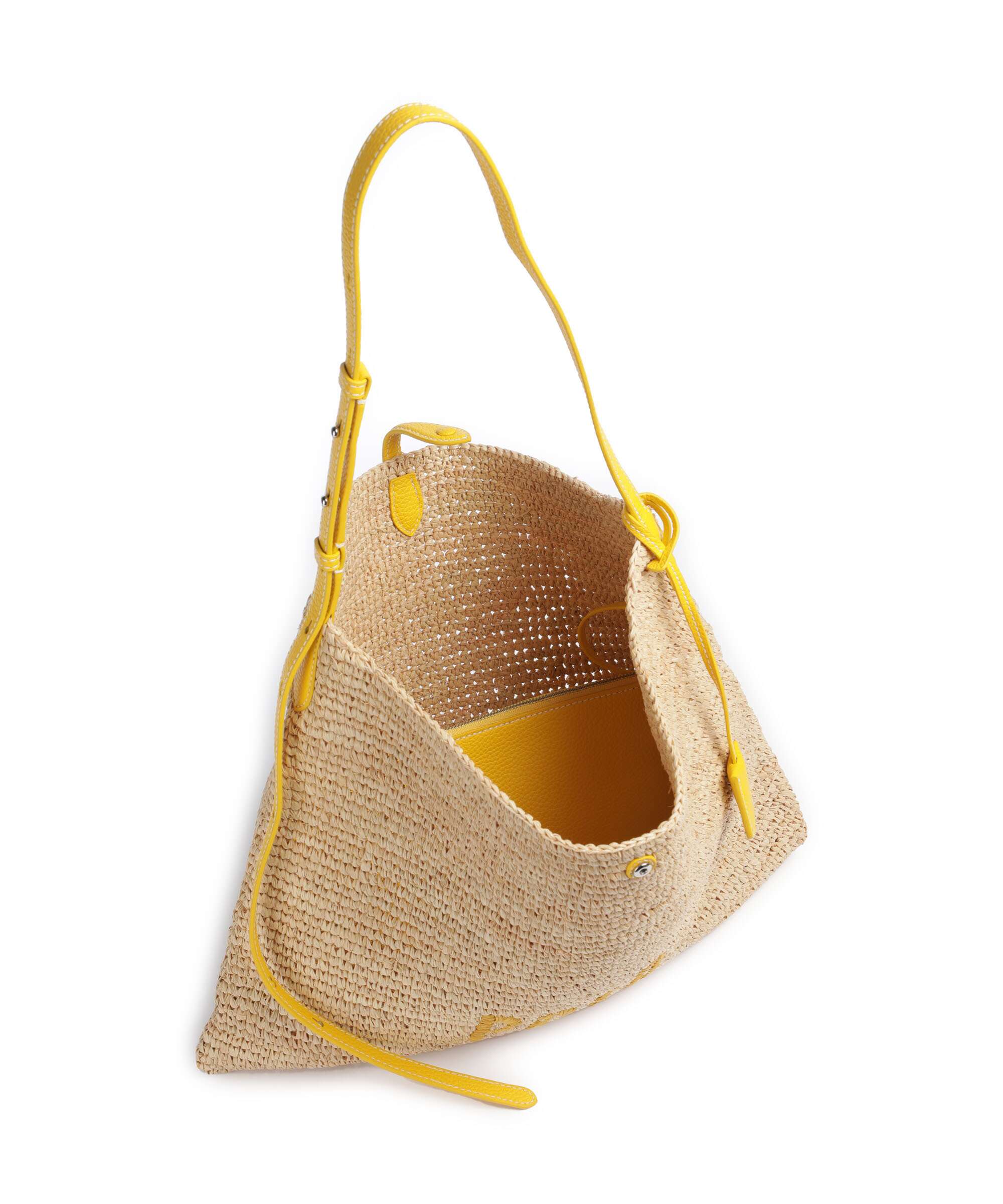 Polo Ralph Lauren Play Large Torebka worek natural/canary yellow - Image 6