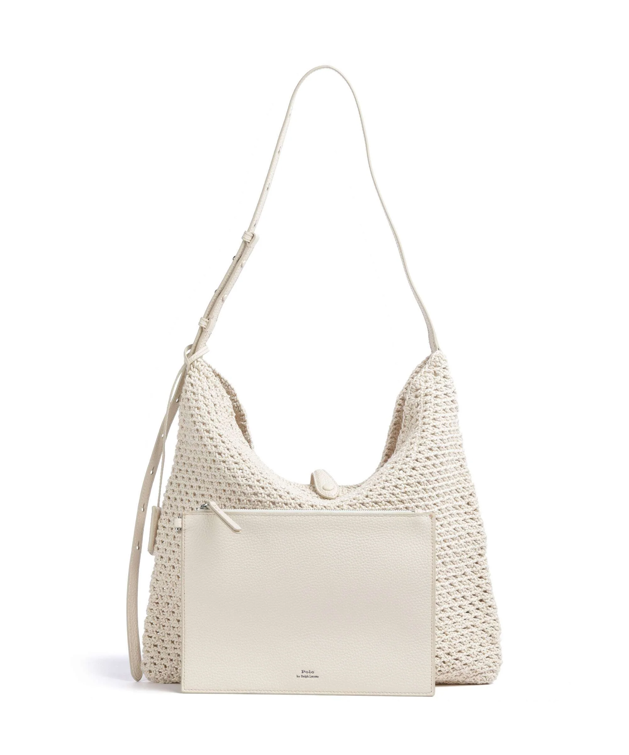 Polo Ralph Lauren Play Large Torebka worek ivory - Image 4