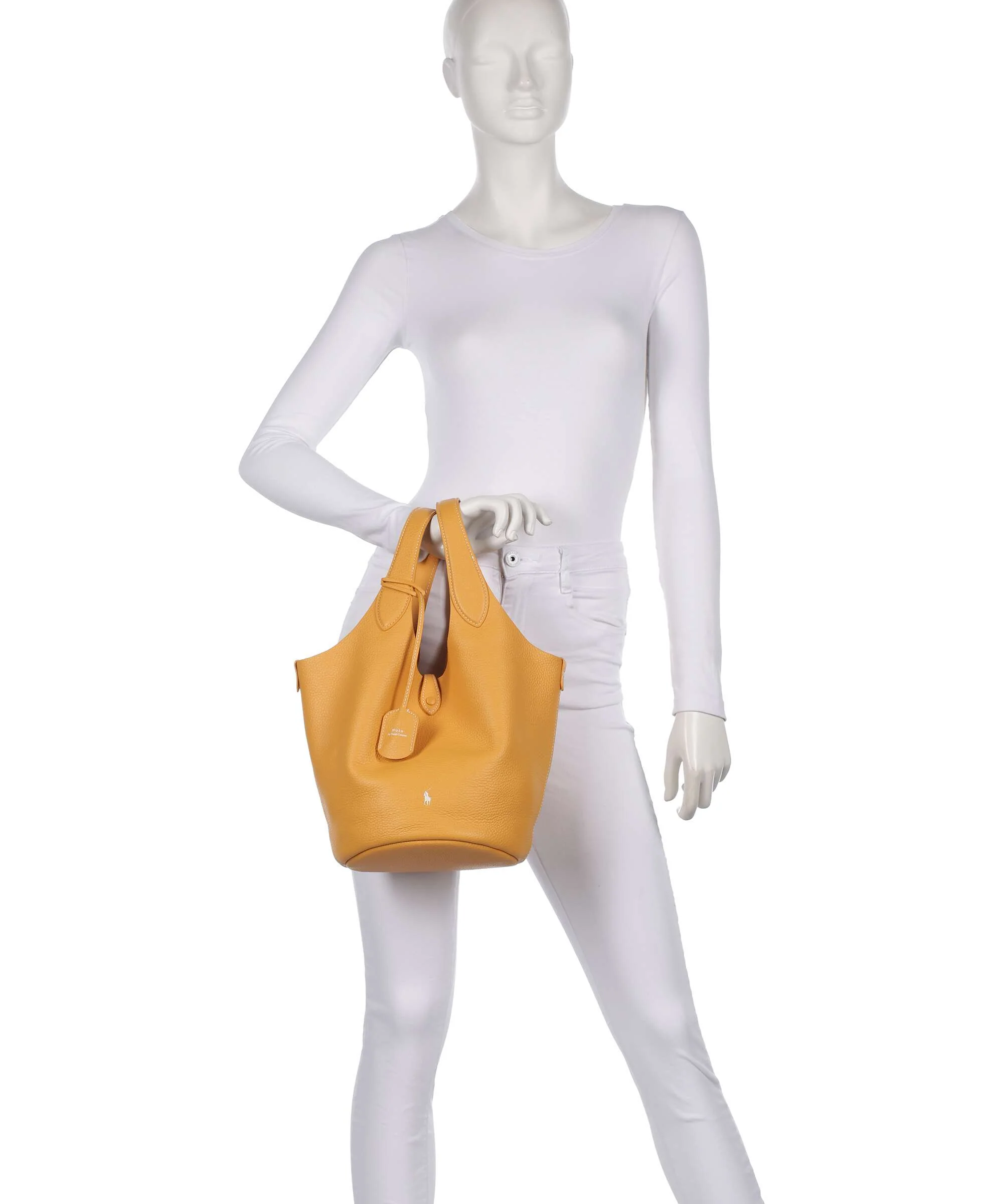 Polo Ralph Lauren Play Medium Torebka mango - Image 3