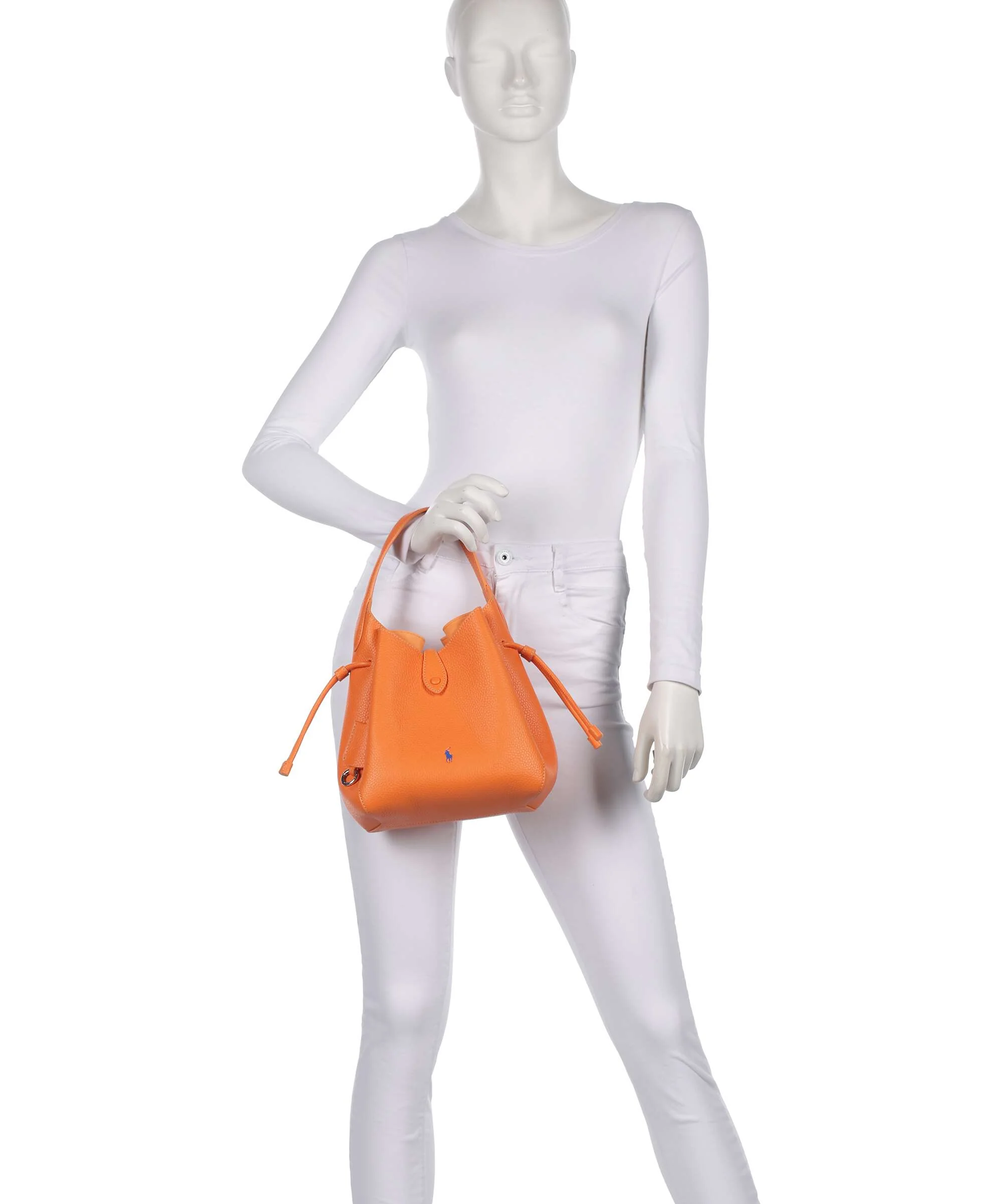 Polo Ralph Lauren Play Medium Torebka worek orange peel - Image 3