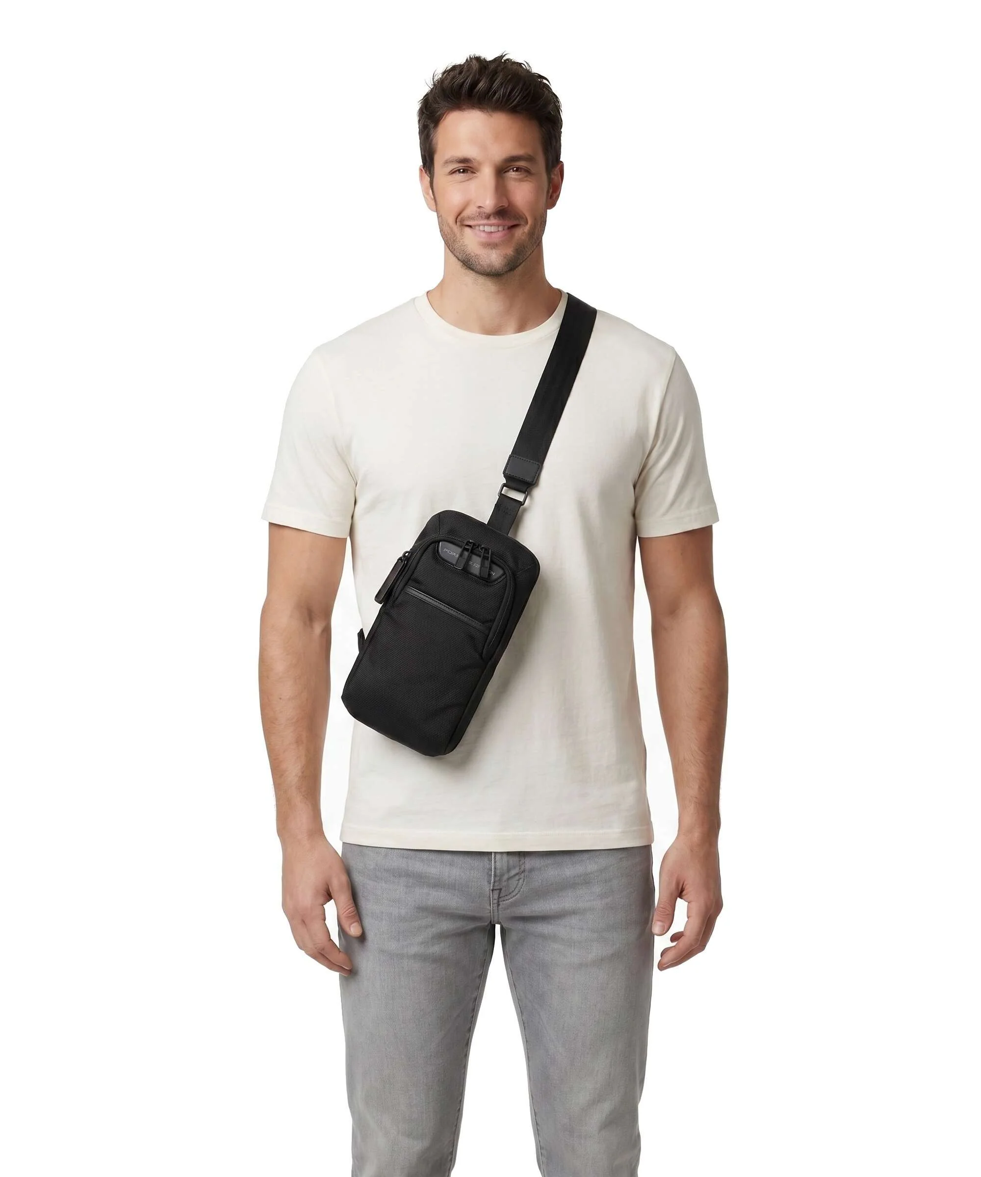 Porsche Design Roadster Evo Plecak na jedno ramię black - Image 3