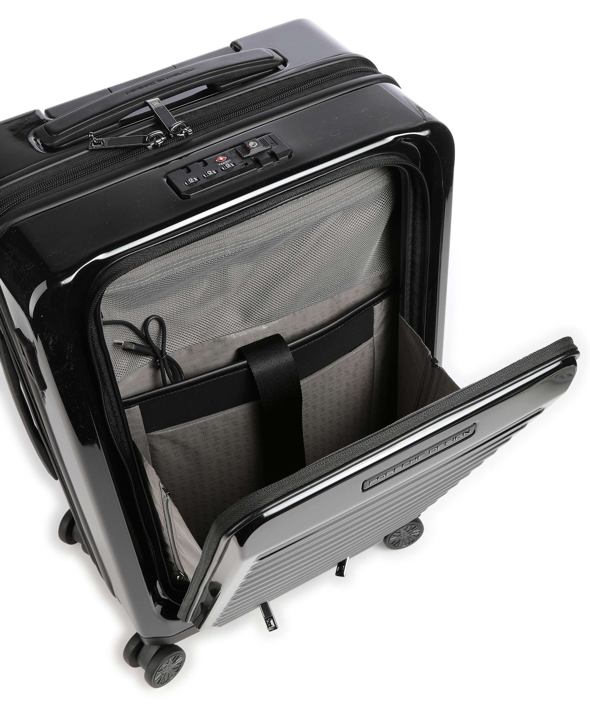 Porsche Design Roadster HC Business Walizka na 4 kołach black shiny - Image 5