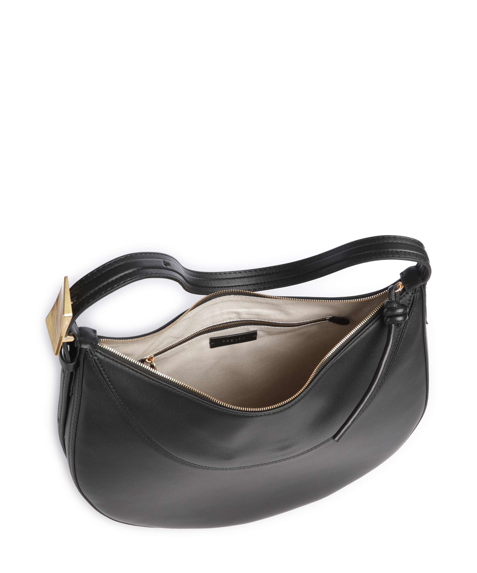 Radley London Bliss Crescent Torebka worek black - Image 6
