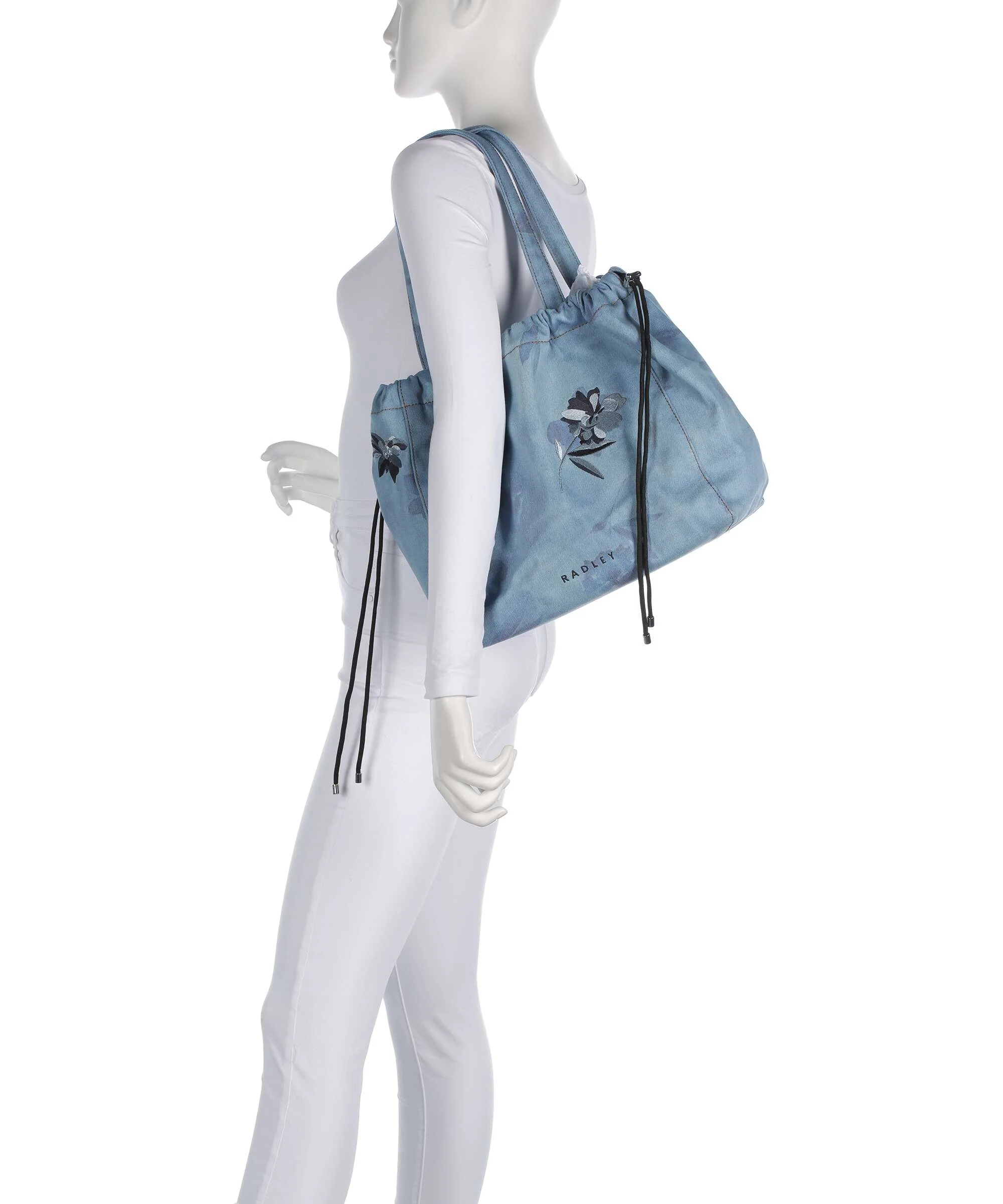 Radley London Eden Row Torba na zakupy denim - Image 3