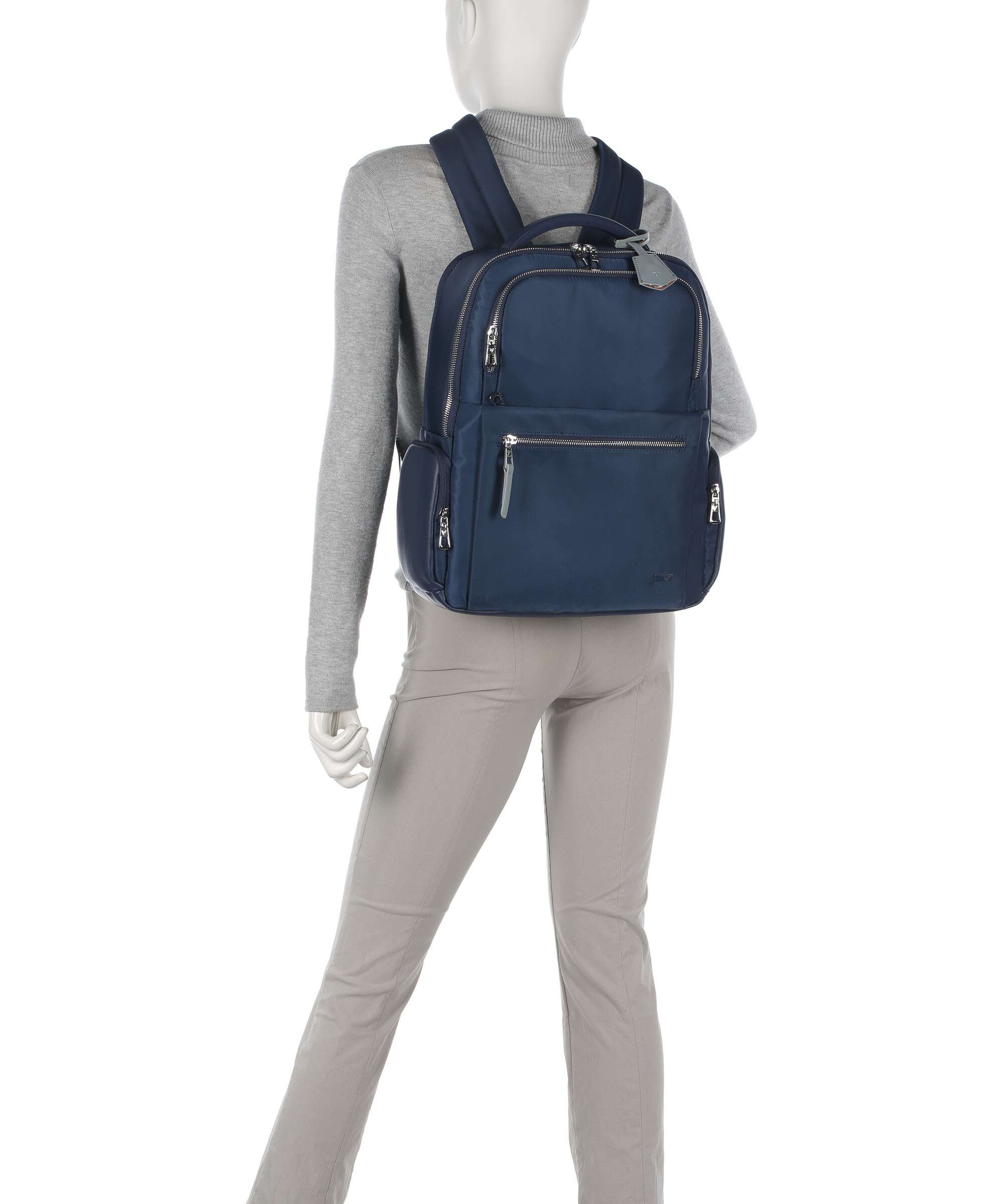 Roncato Biz Plecak na laptopa navy - Image 3