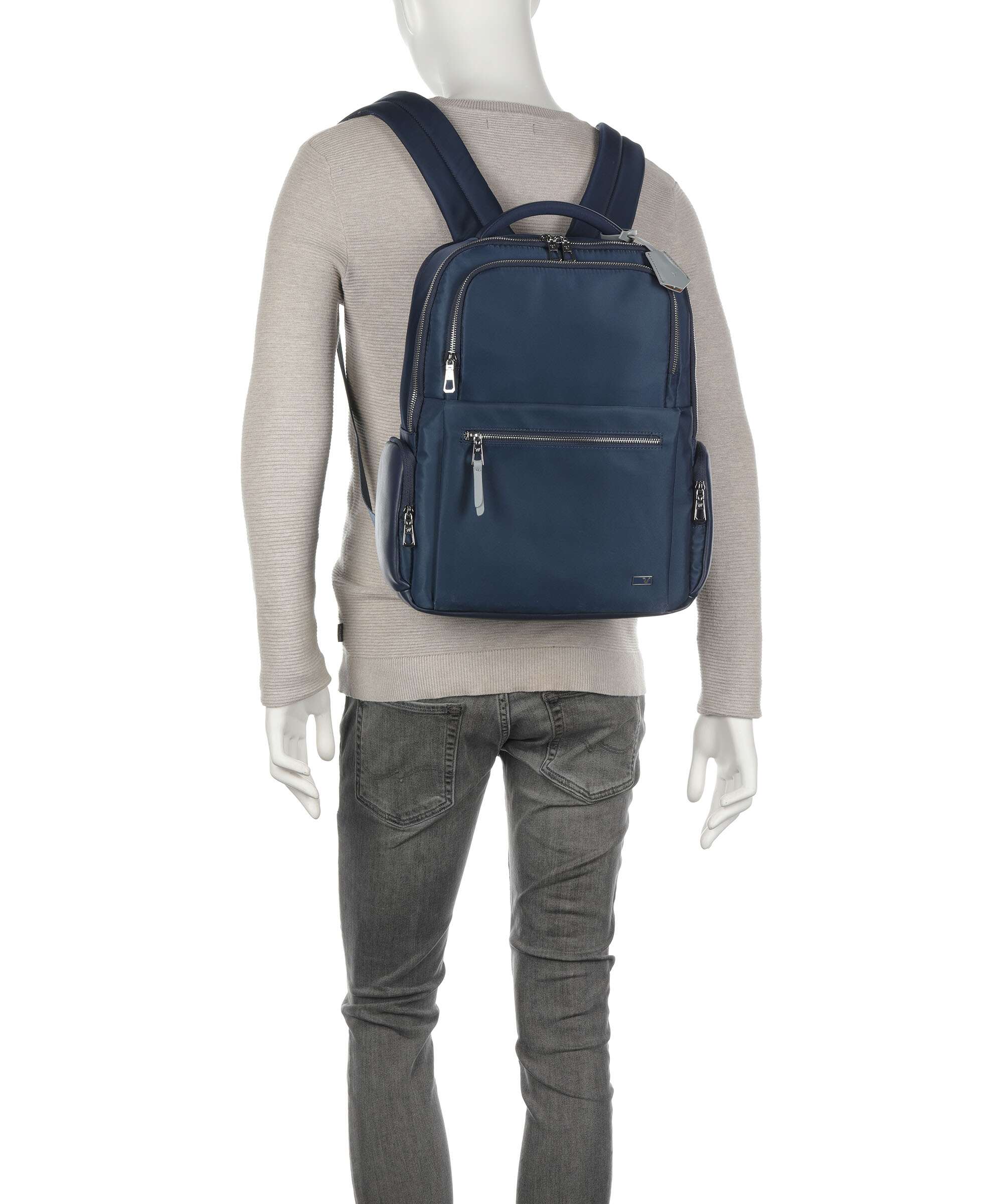 Roncato Biz Plecak na laptopa navy - Image 4