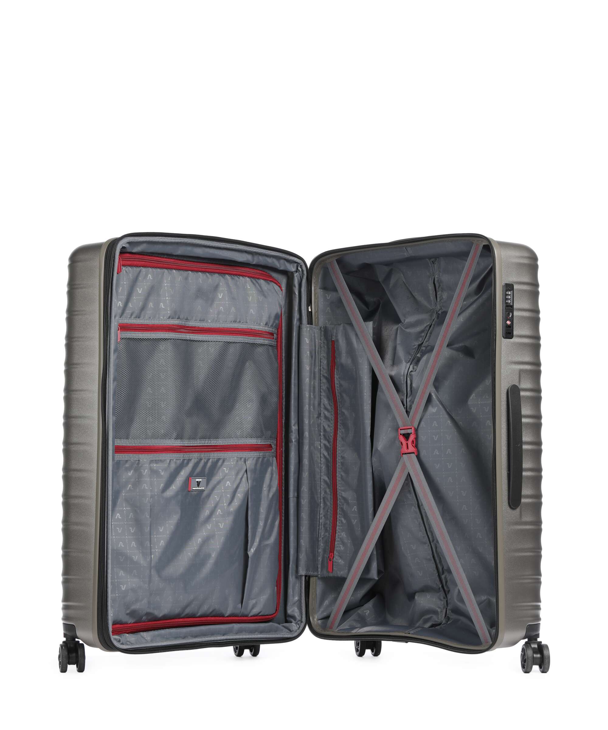Roncato Wave DLX Walizka na 4 kołach champagne - Image 6