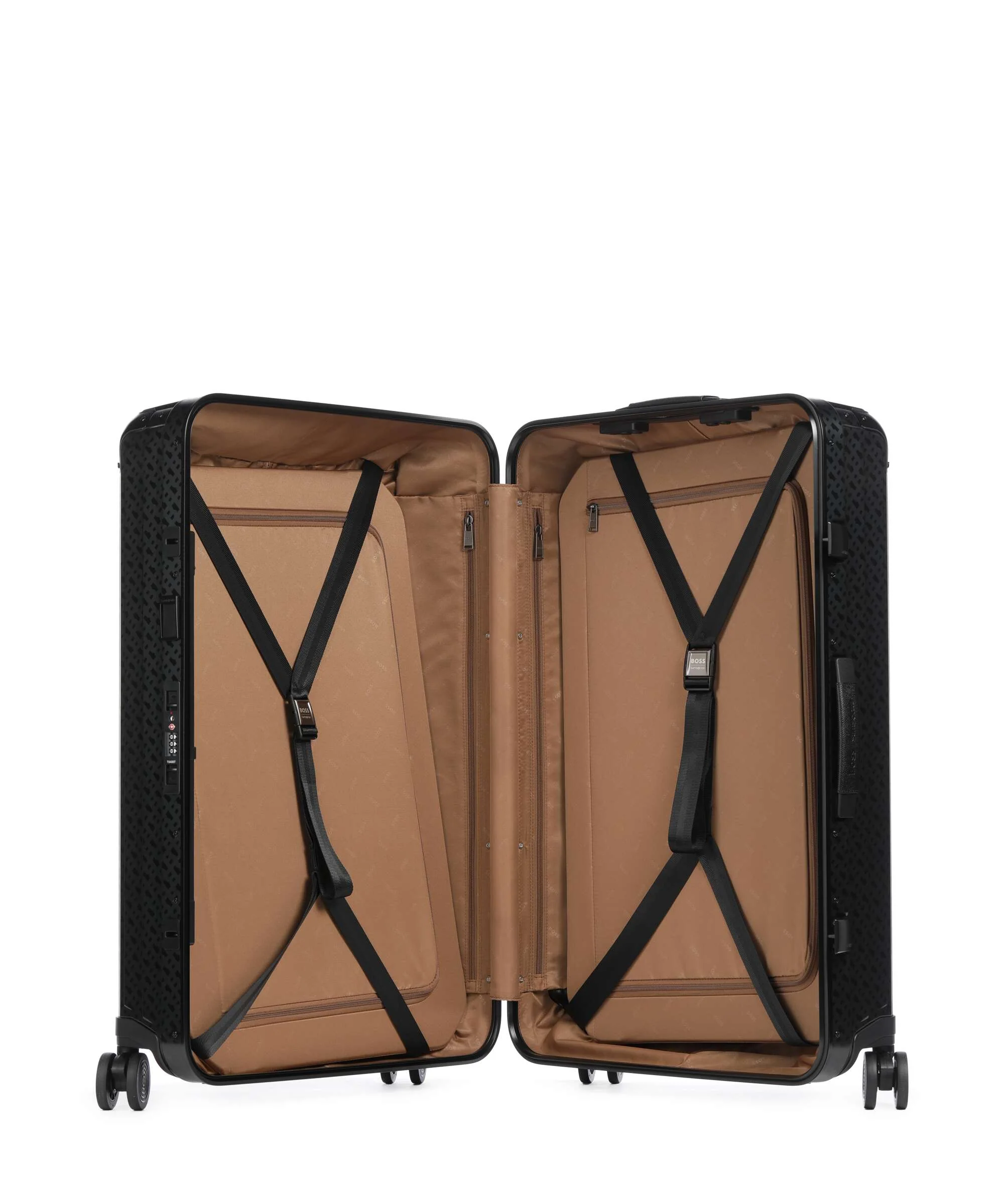 Samsonite Lite-Box Alu / Boss Walizka na 4 kołach graphite monogram - Image 5