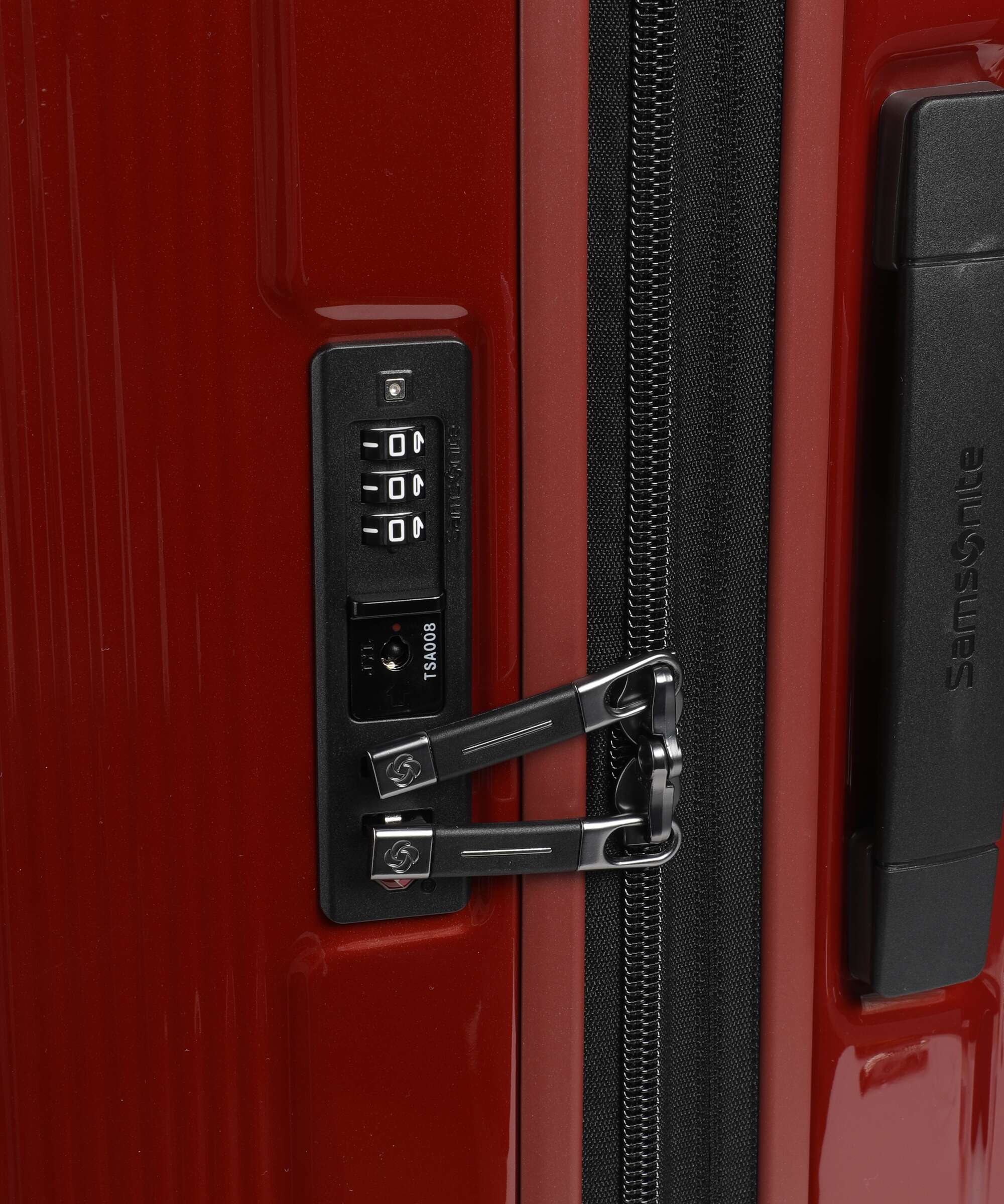 Samsonite Nuon Walizka na 4 kołach metallic red - Image 3