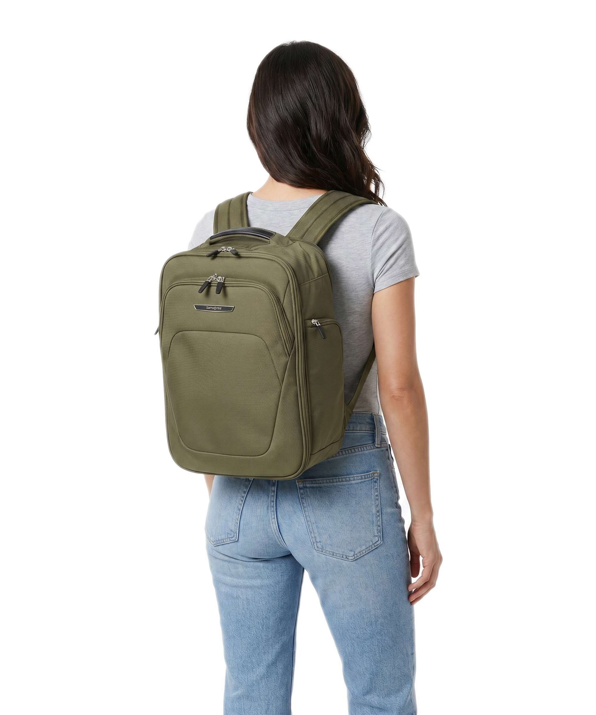 Samsonite Spark Sng Eco S FL Plecak podróżny olive - Image 3