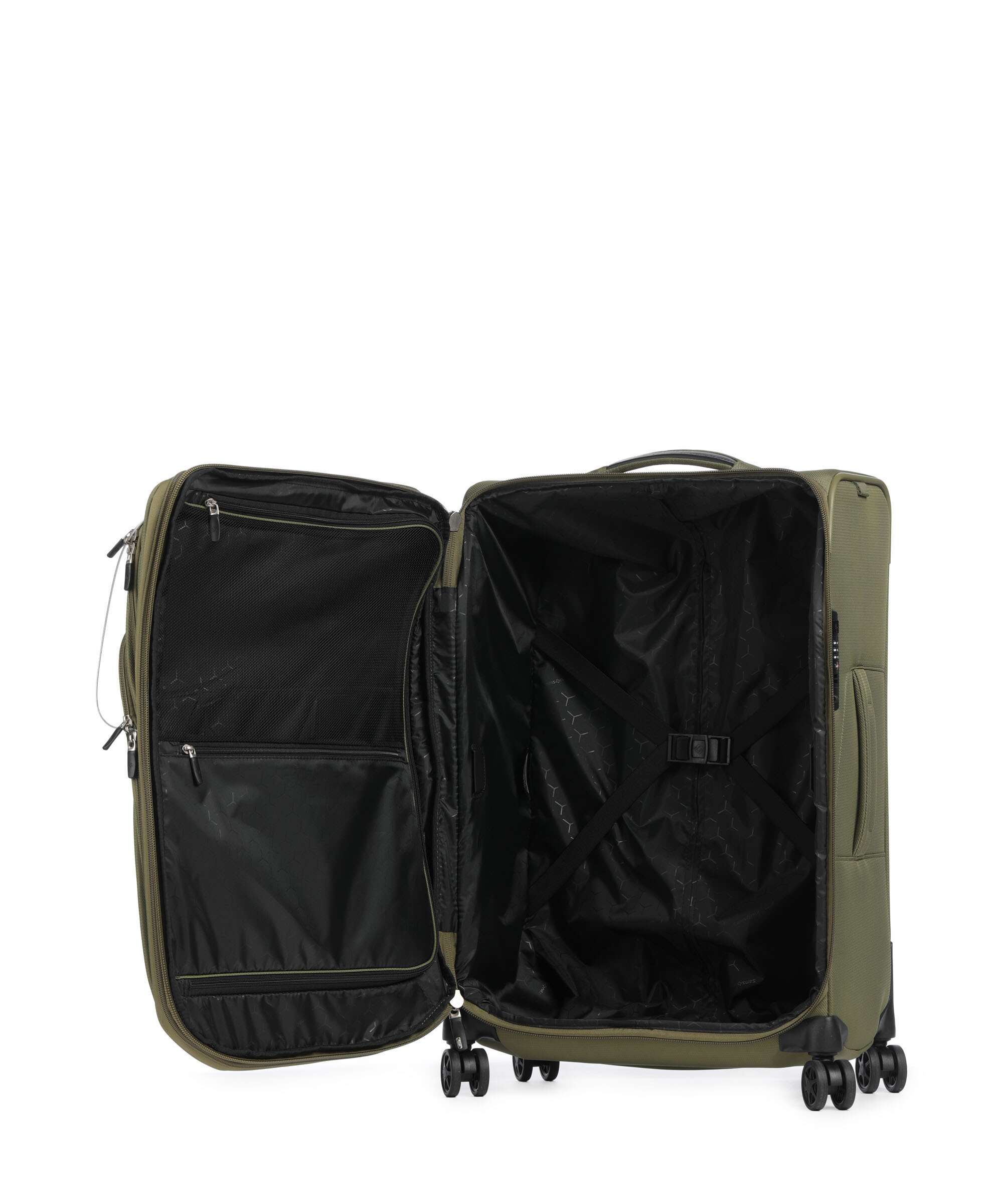 Samsonite Spark Sng Eco Walizka na 4 kołach olive - Image 6