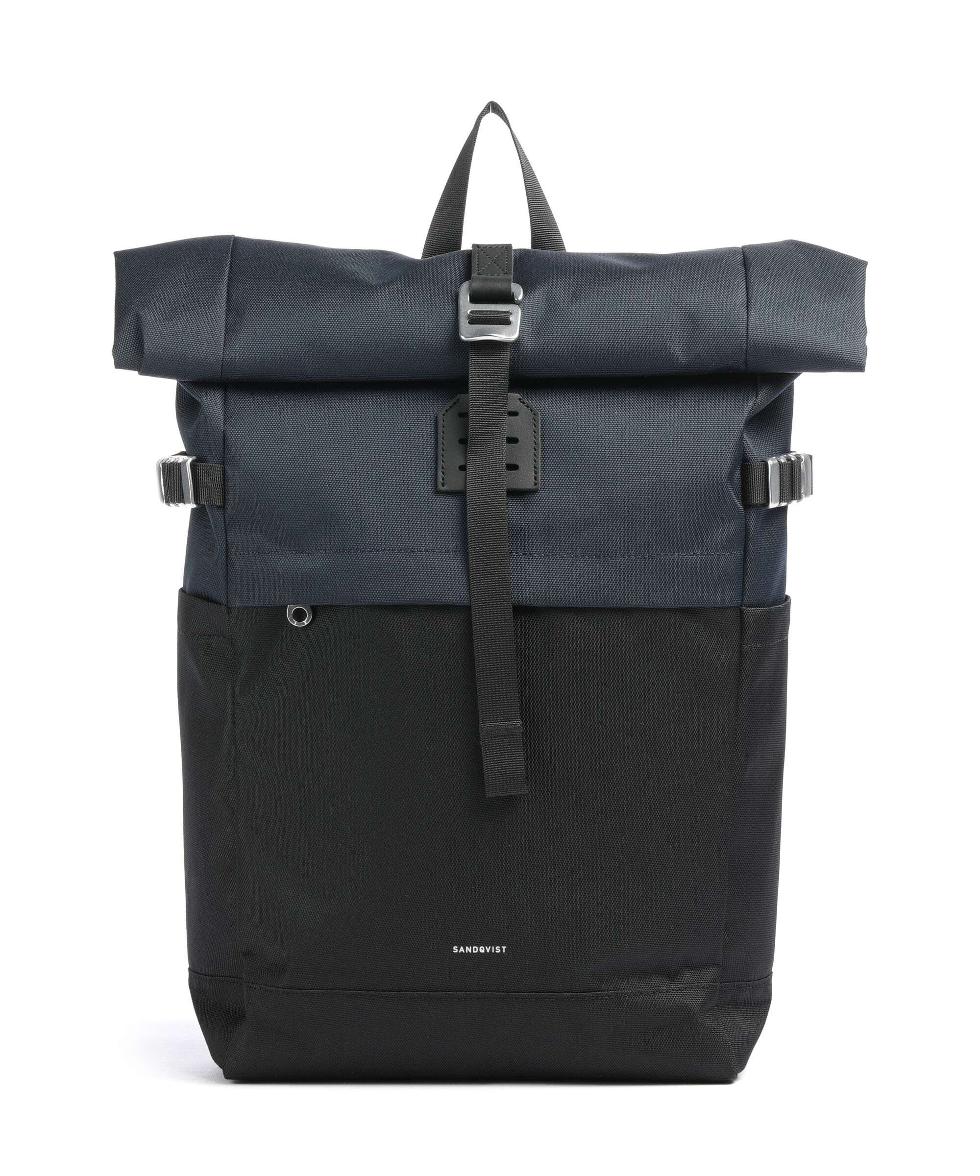 Sandqvist Icon M Plecak z rolowanym zamknięciem multicolour/black/navy