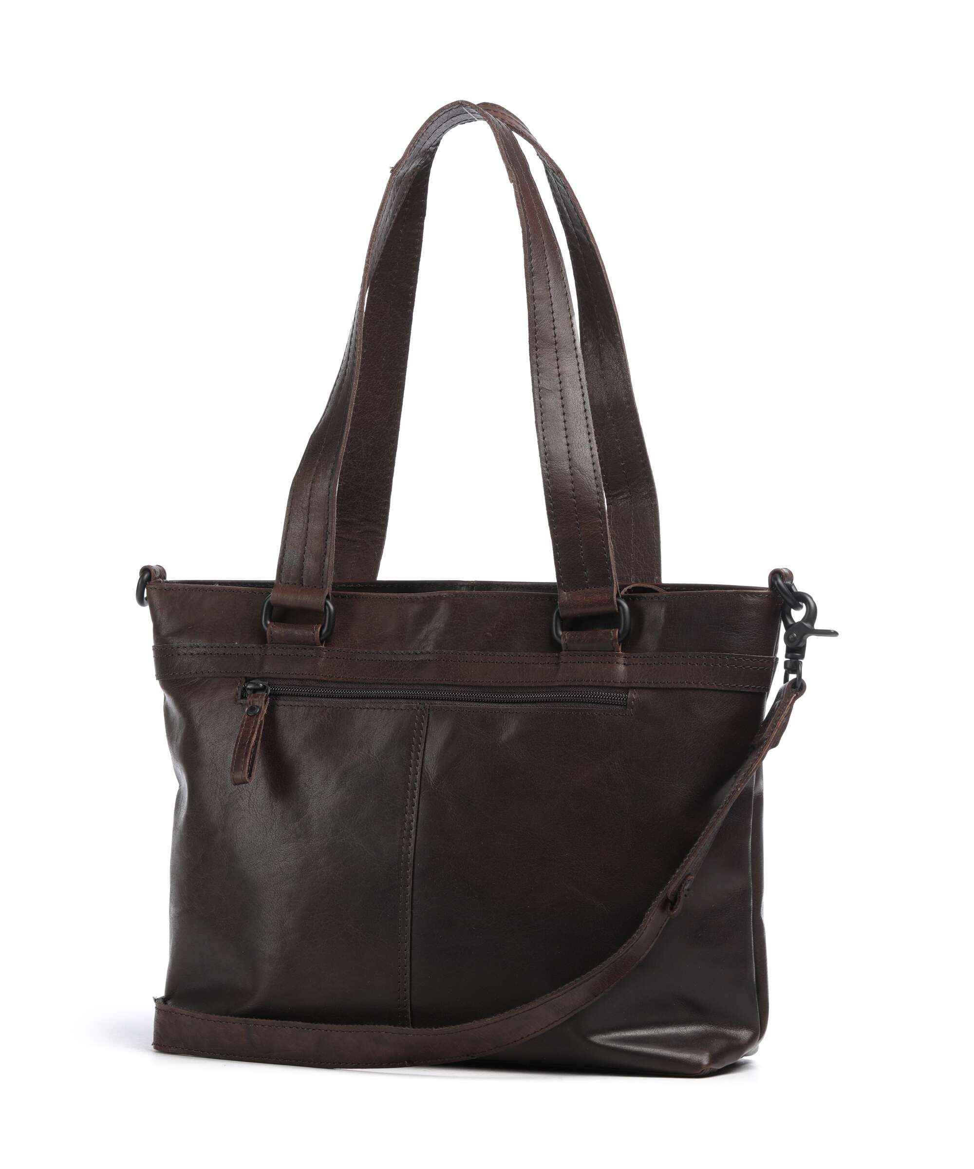 Spikes & Sparrow Bronco Alexis Torba na zakupy dark brown - Image 2