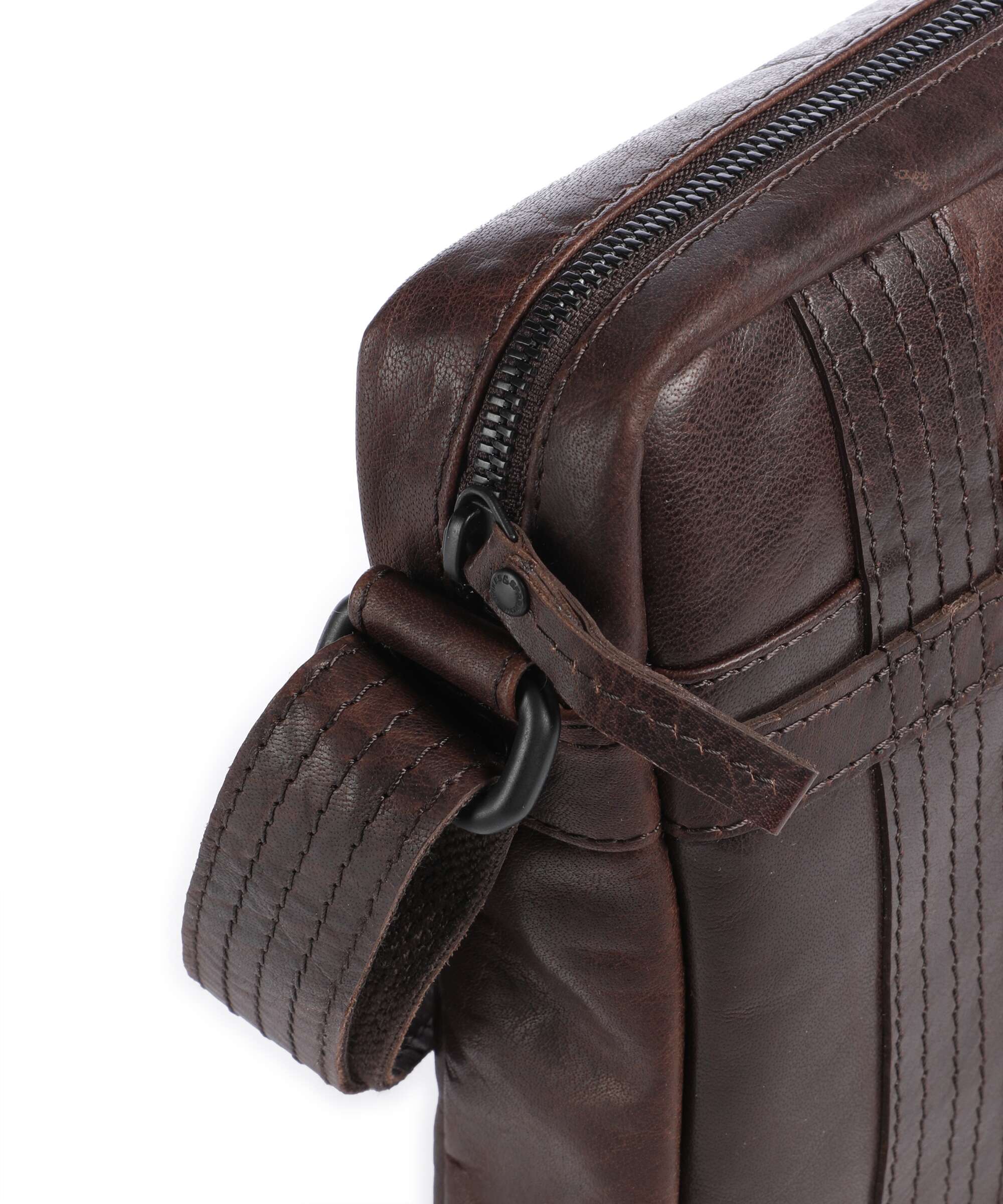 Spikes & Sparrow Bronco Benn Torba przez ramię dark brown - Image 4