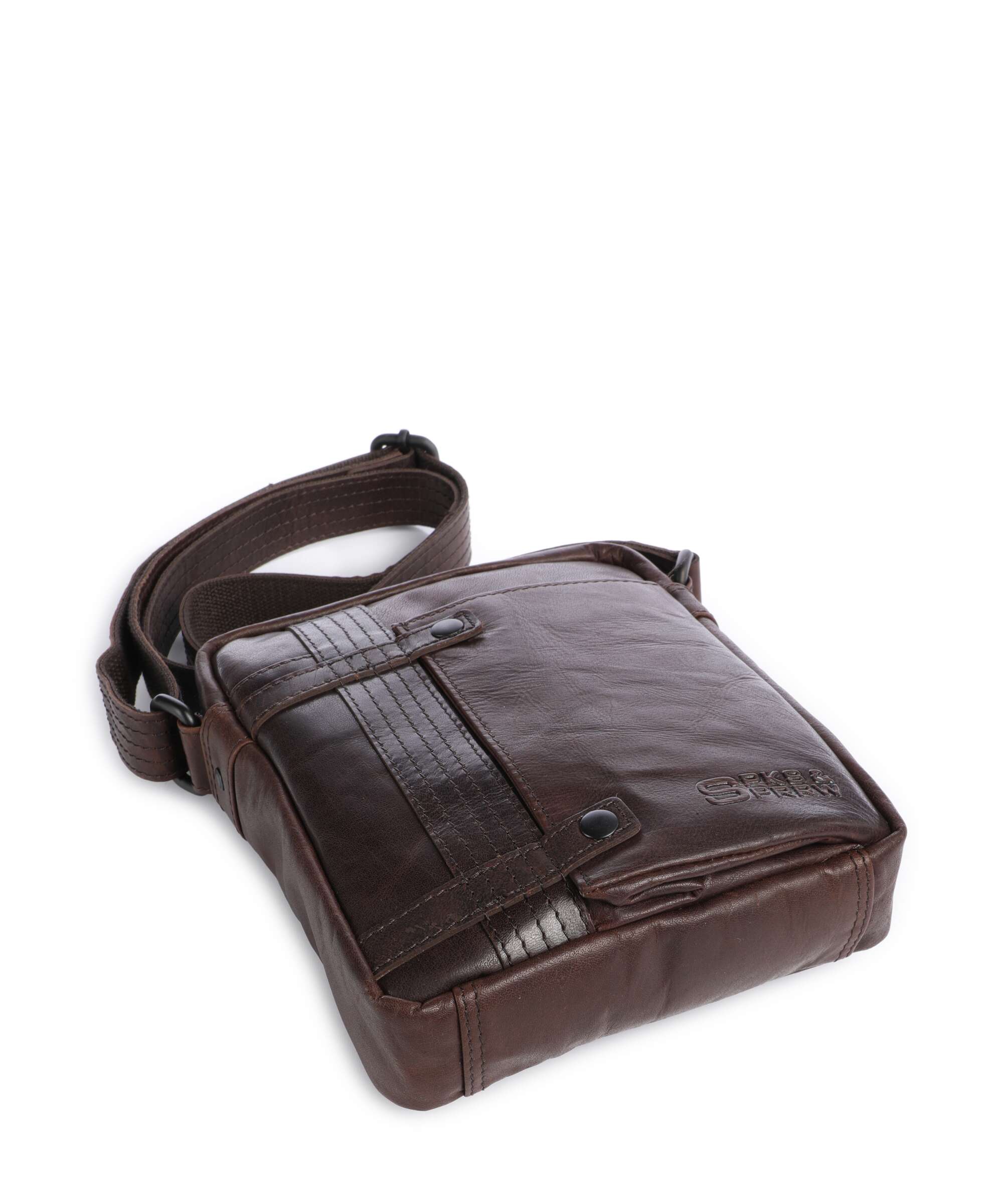 Spikes & Sparrow Bronco Benn Torba przez ramię dark brown - Image 5