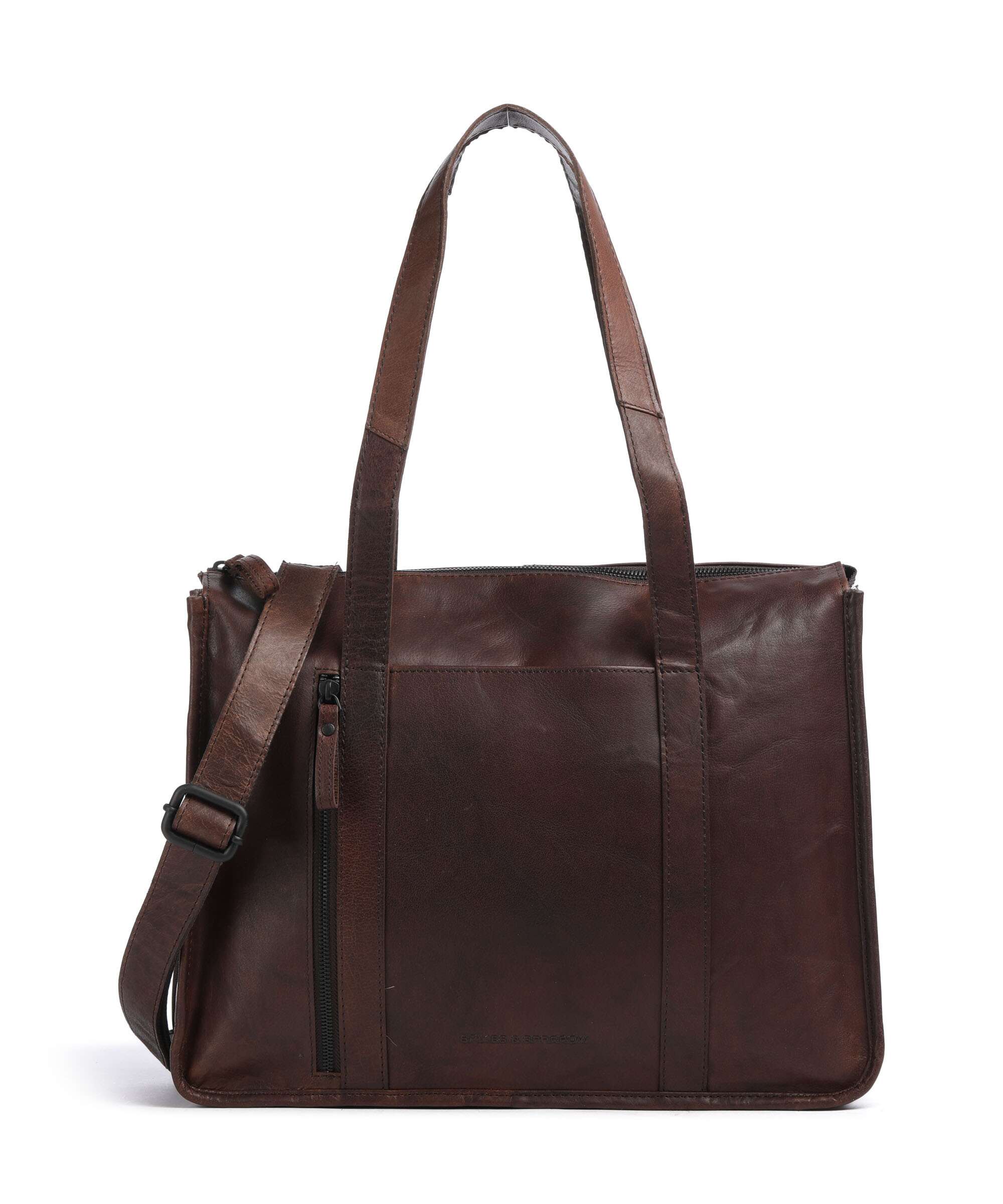 Spikes & Sparrow Bronco Catrenia Torba na zakupy dark brown