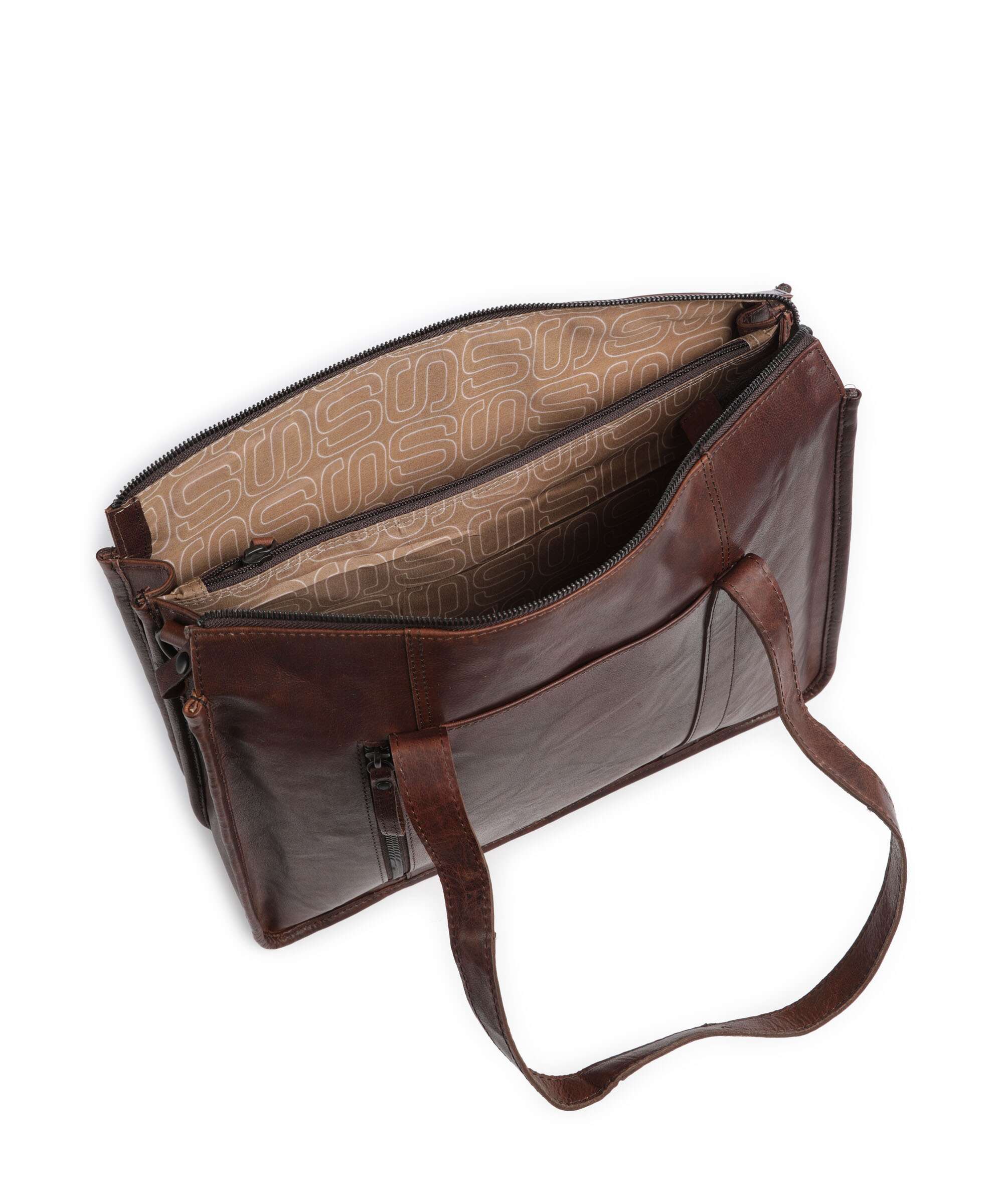 Spikes & Sparrow Bronco Catrenia Torba na zakupy dark brown - Image 6