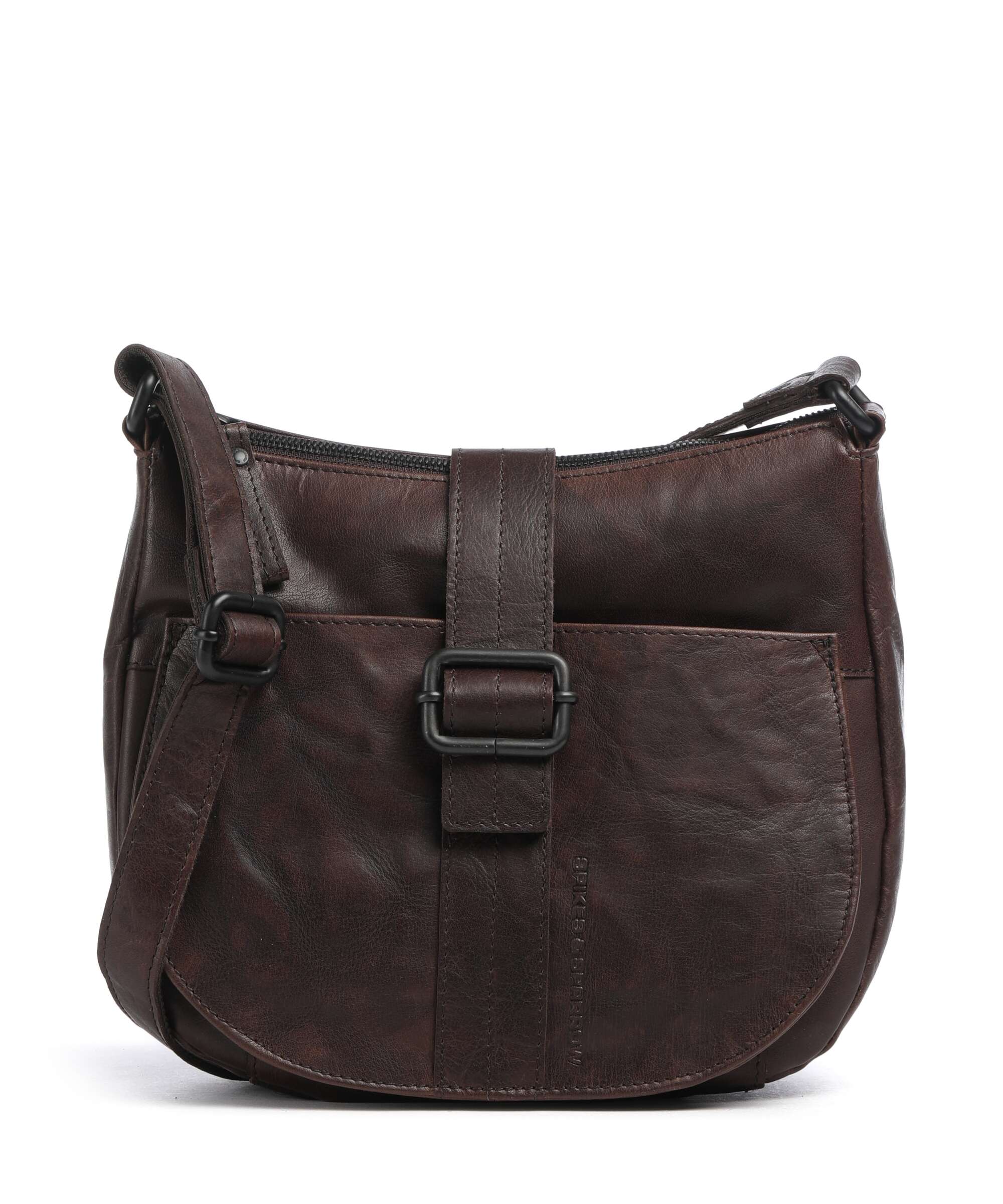 Spikes & Sparrow Bronco Donnella Torba przez ramię dark brown