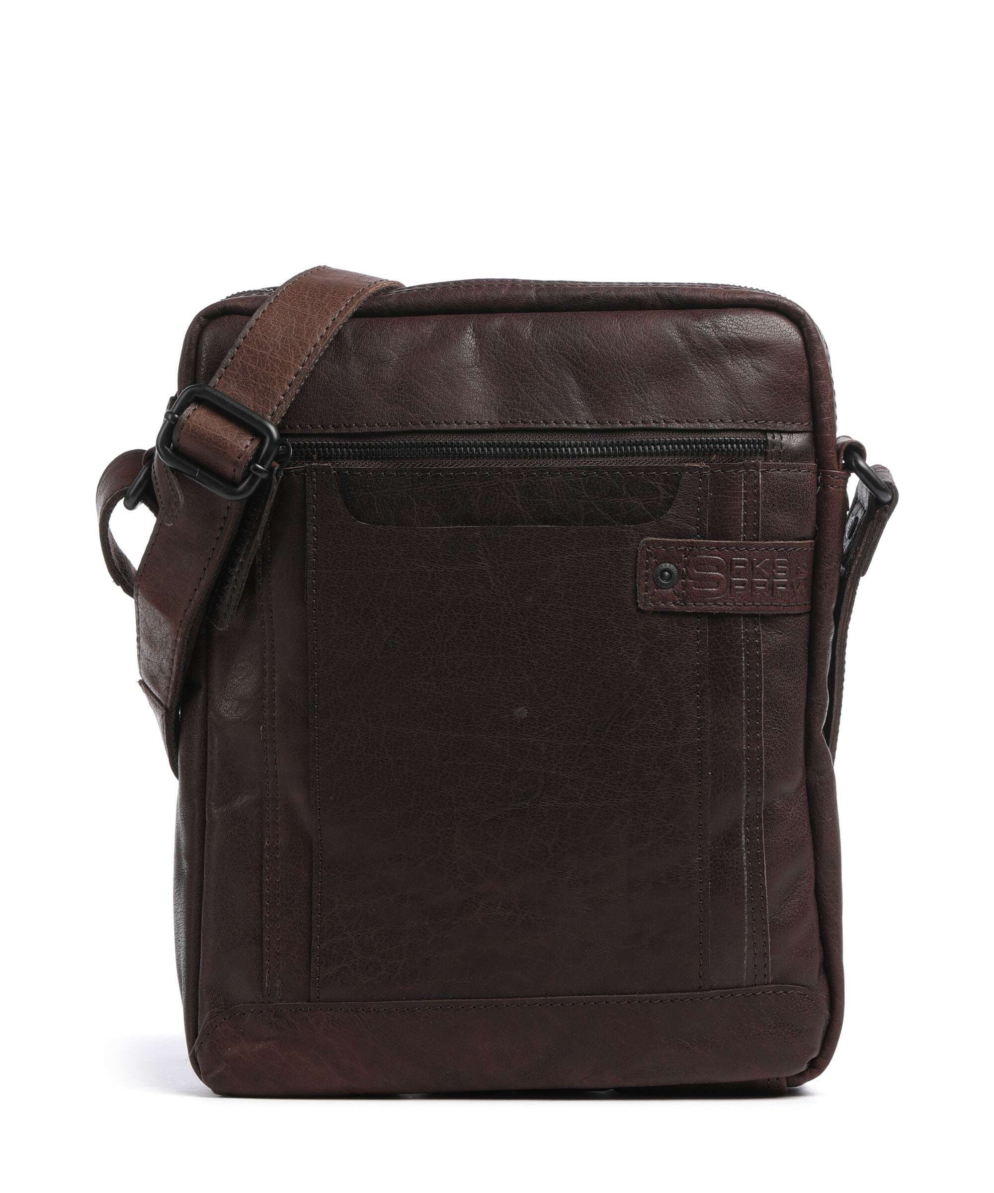 Spikes & Sparrow Bronco Jayed Torba przez ramię dark brown