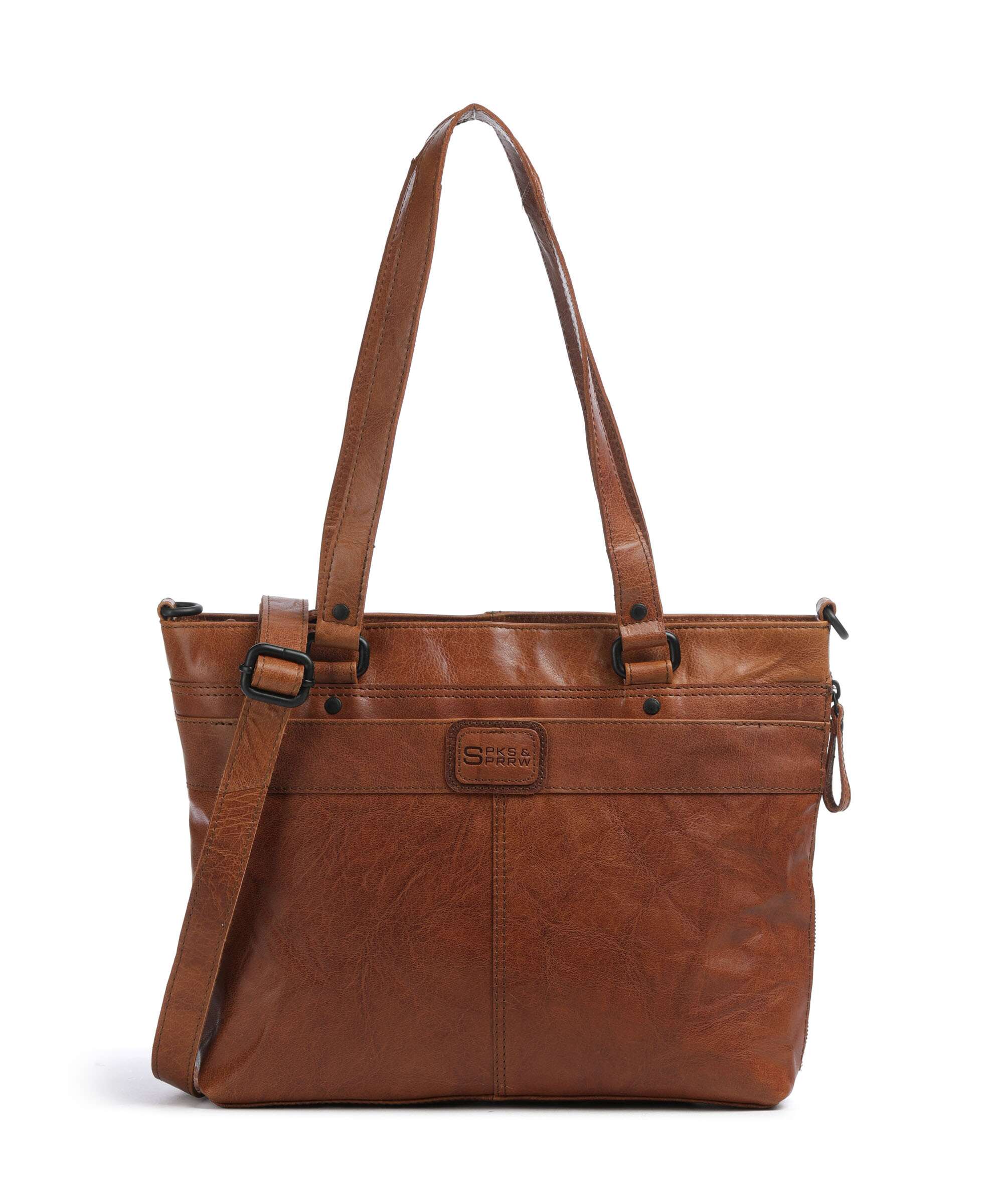 Spikes & Sparrow Bronco Lavendar Torba na zakupy brandy
