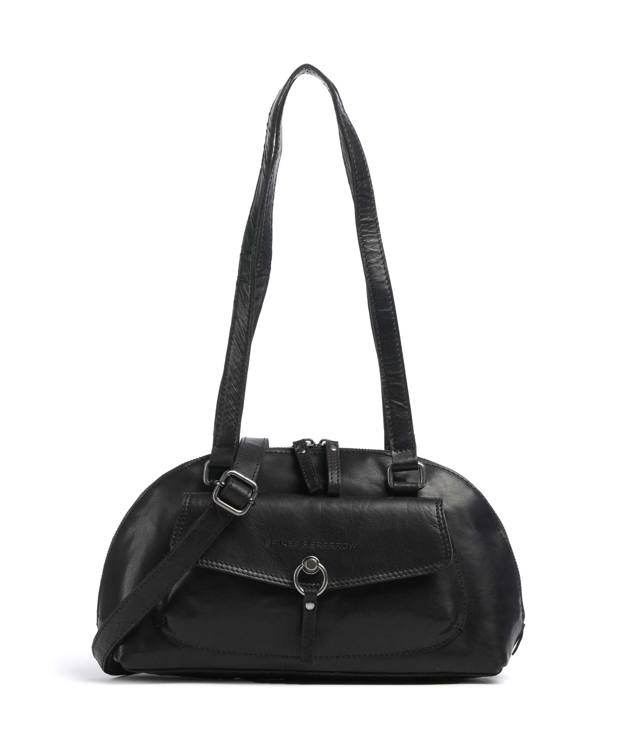 Spikes & Sparrow Bronco Thyrza Torba na ramię black