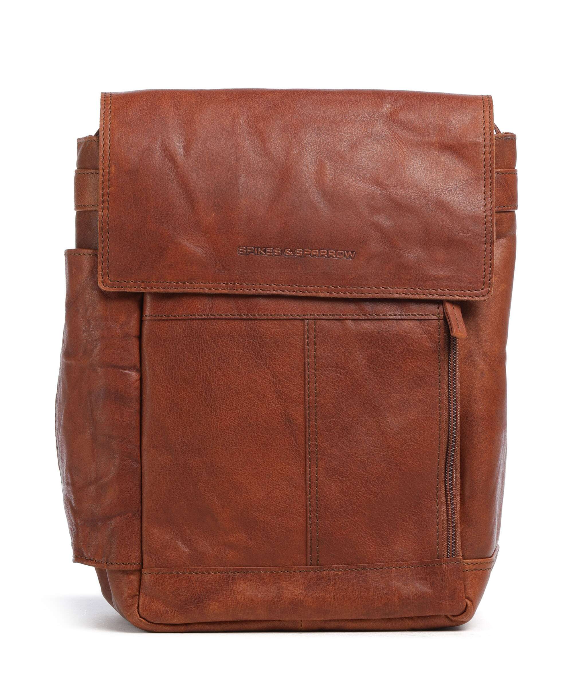 Spikes & Sparrow Bronco Winston Plecak brandy