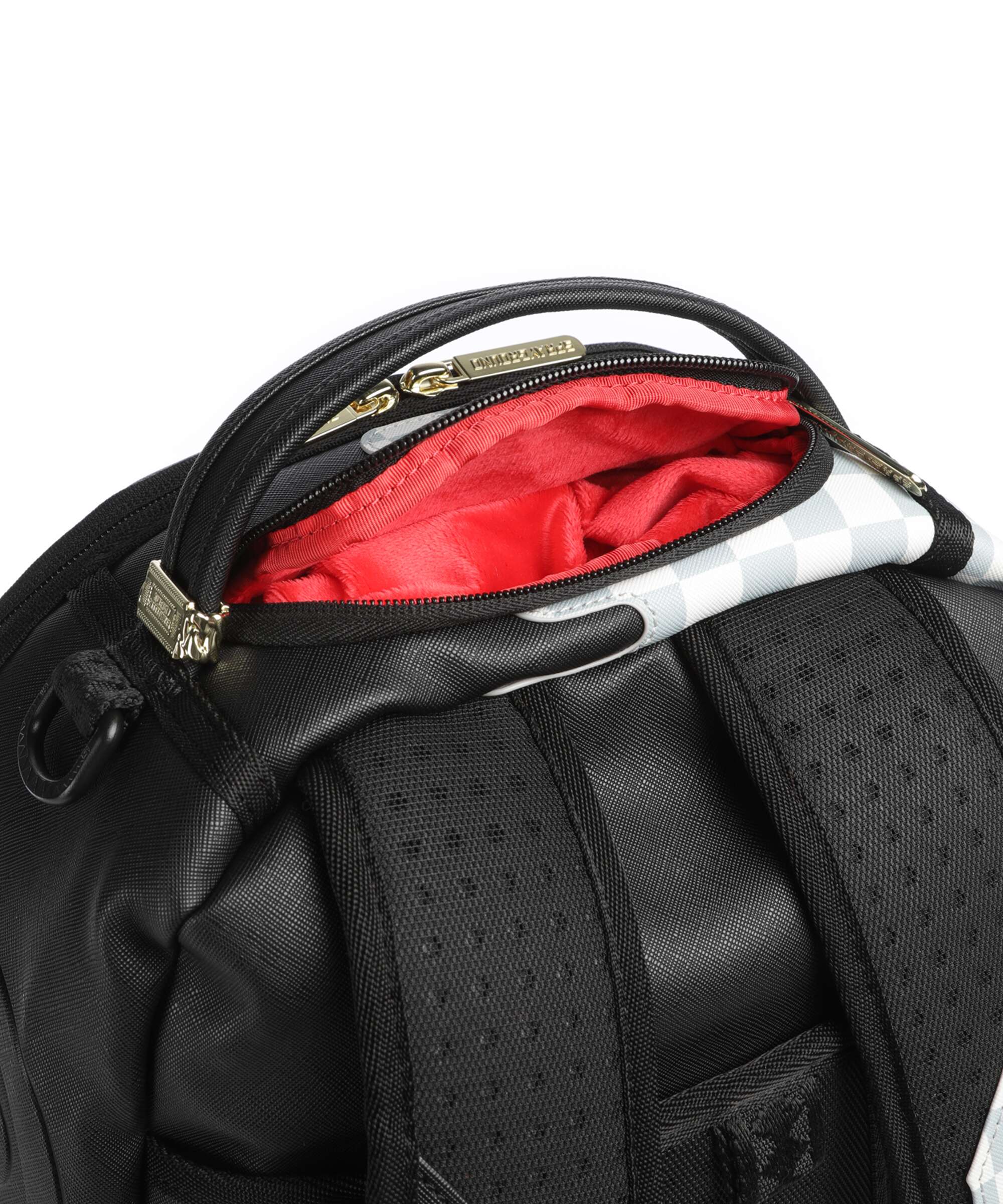 Sprayground Cream Check Side Drip Plecak multicolour - Image 4